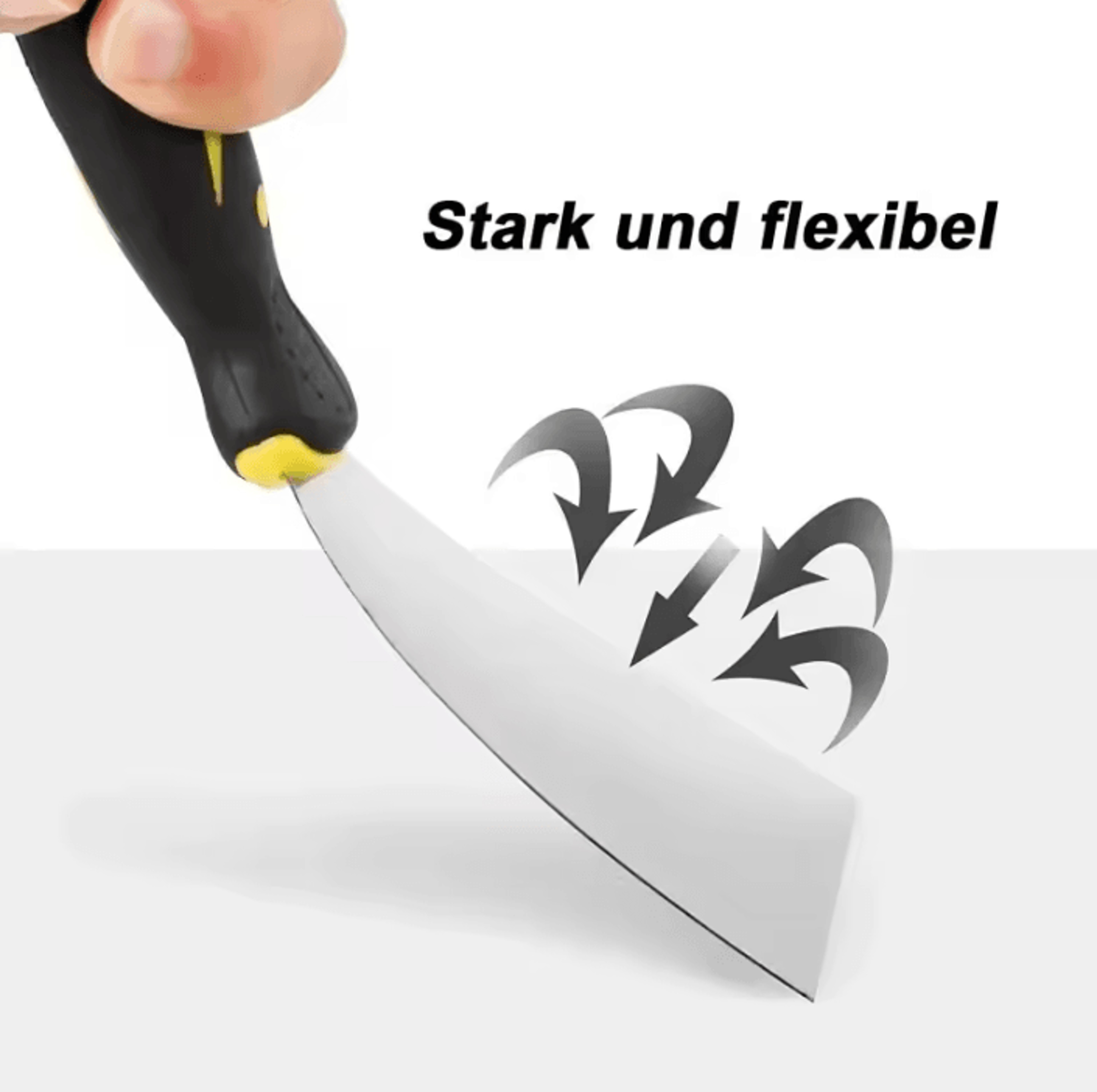 Stainless Steel Putty Knife Scraper  MultiPurpose Paint Scraper For Wall Repair  Cleaning 2