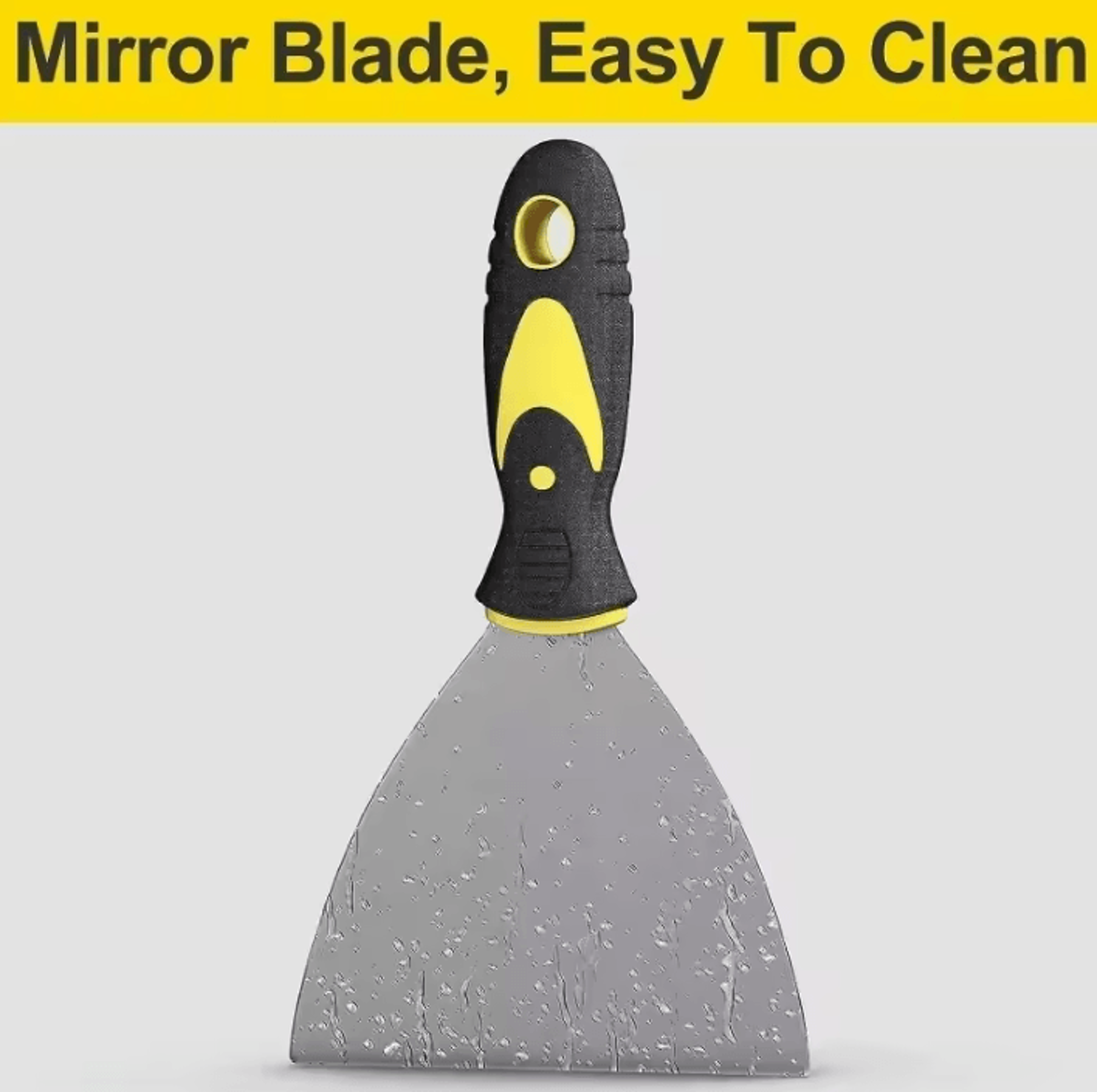 Stainless Steel Putty Knife Scraper  MultiPurpose Paint Scraper For Wall Repair  Cleaning 3
