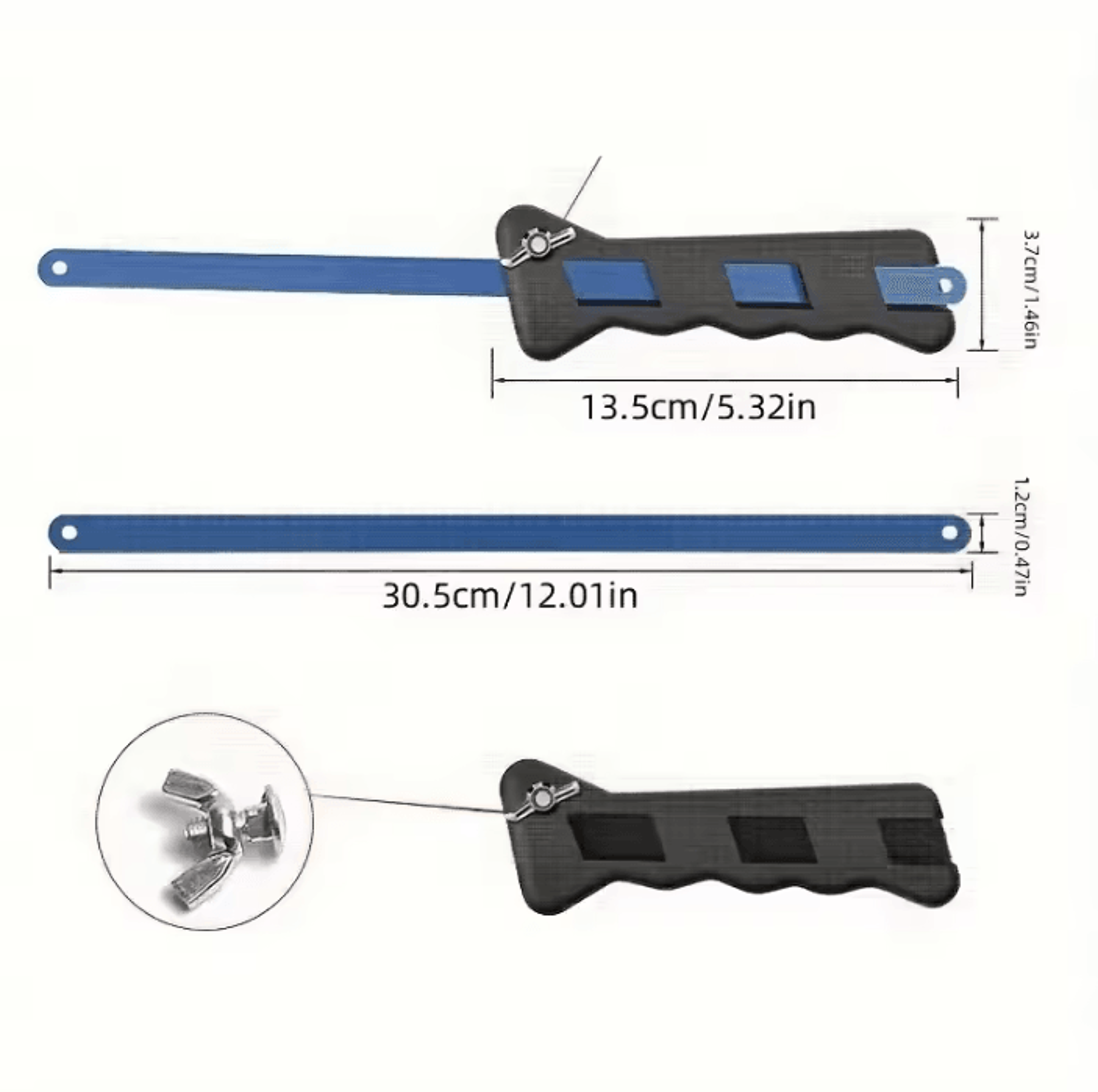 Mini Hand Saw With Adjustable Blade  Portable Woodworking  PVC Pipe Saw 2