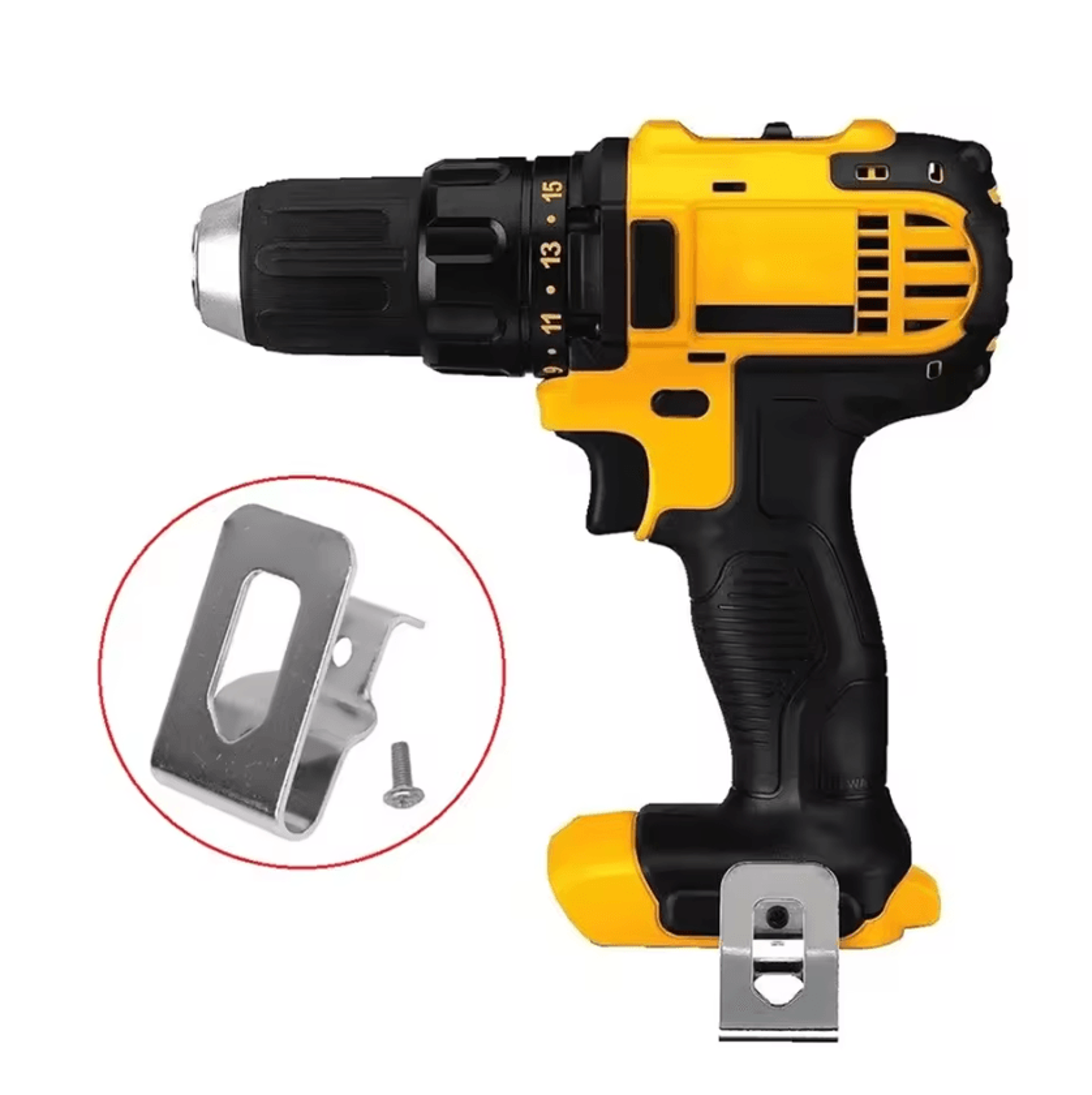 2Pack Drill Belt Clip Hooks  HeavyDuty Replacement Belt Clips For DeWalt 18V  20V Tools 1