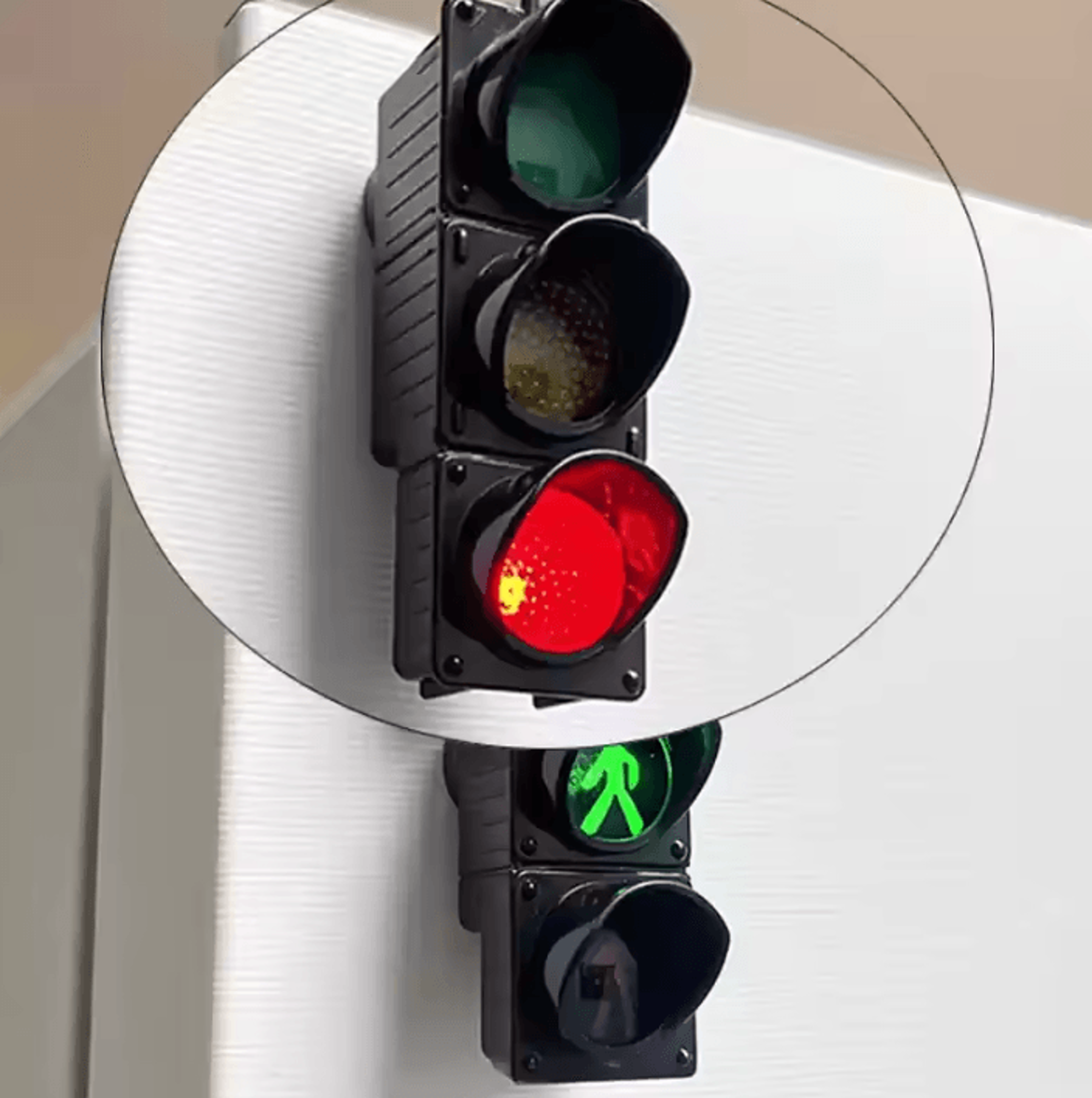 Traffic Light Magnetic Fridge Magnet Decorative Toy 3