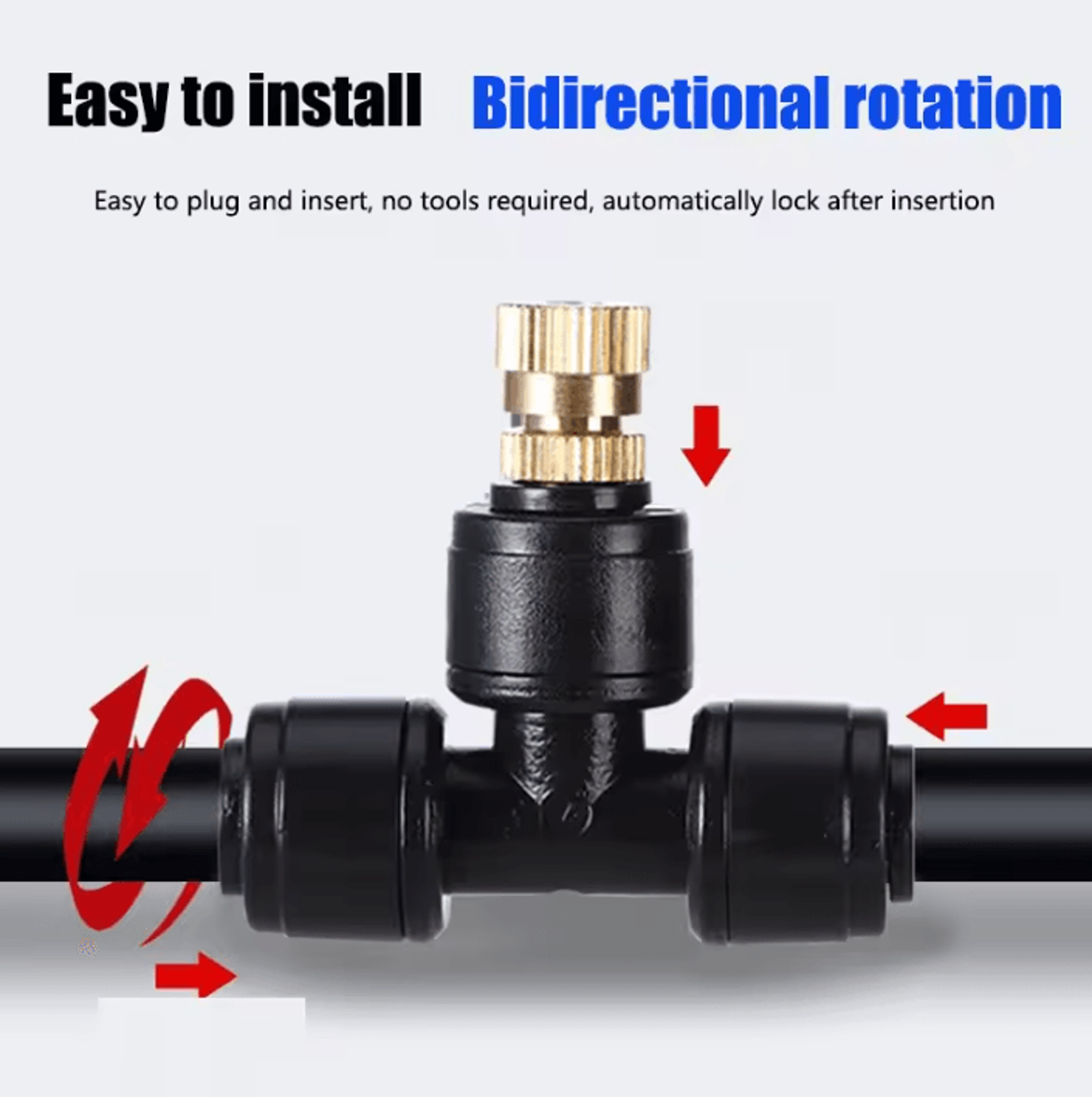 Automatic Garden Irrigation System With Timer  Fog Misting Nozzles 1