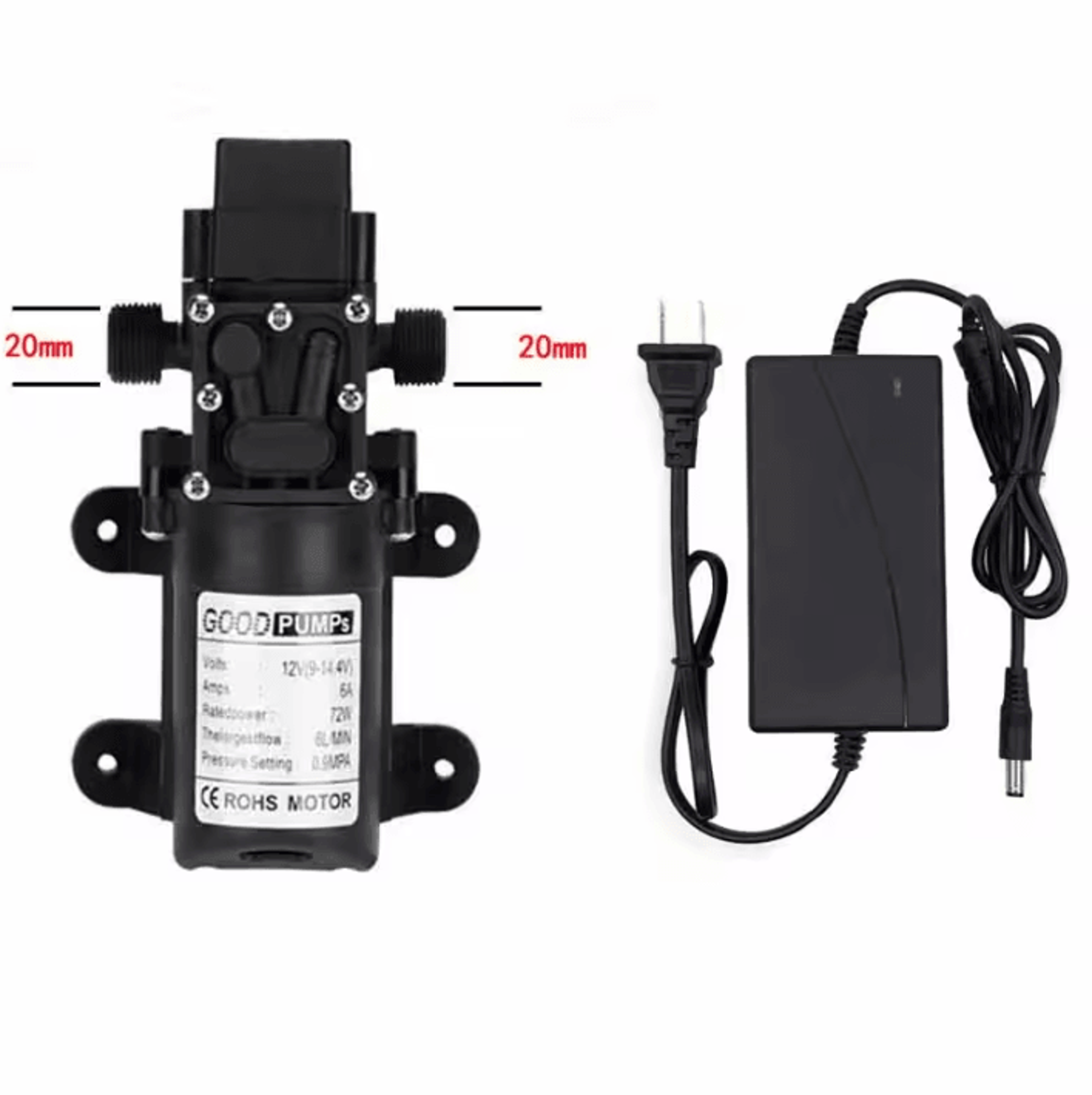 Automatic Garden Irrigation System With Timer  Fog Misting Nozzles 2