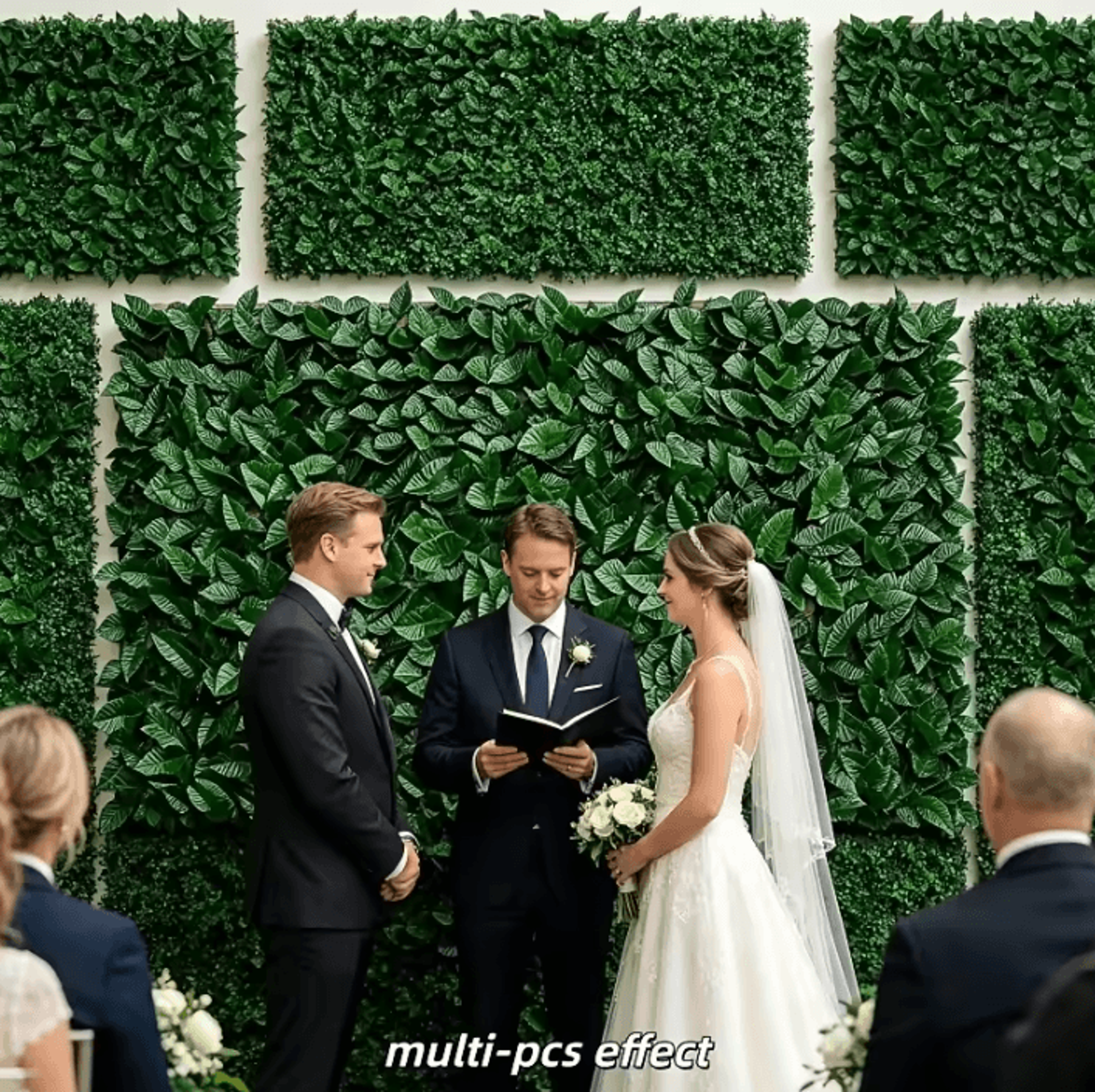 Artificial Leaf Privacy Fence  Decorative Greenery Screen For Garden Balcony  Porch 2