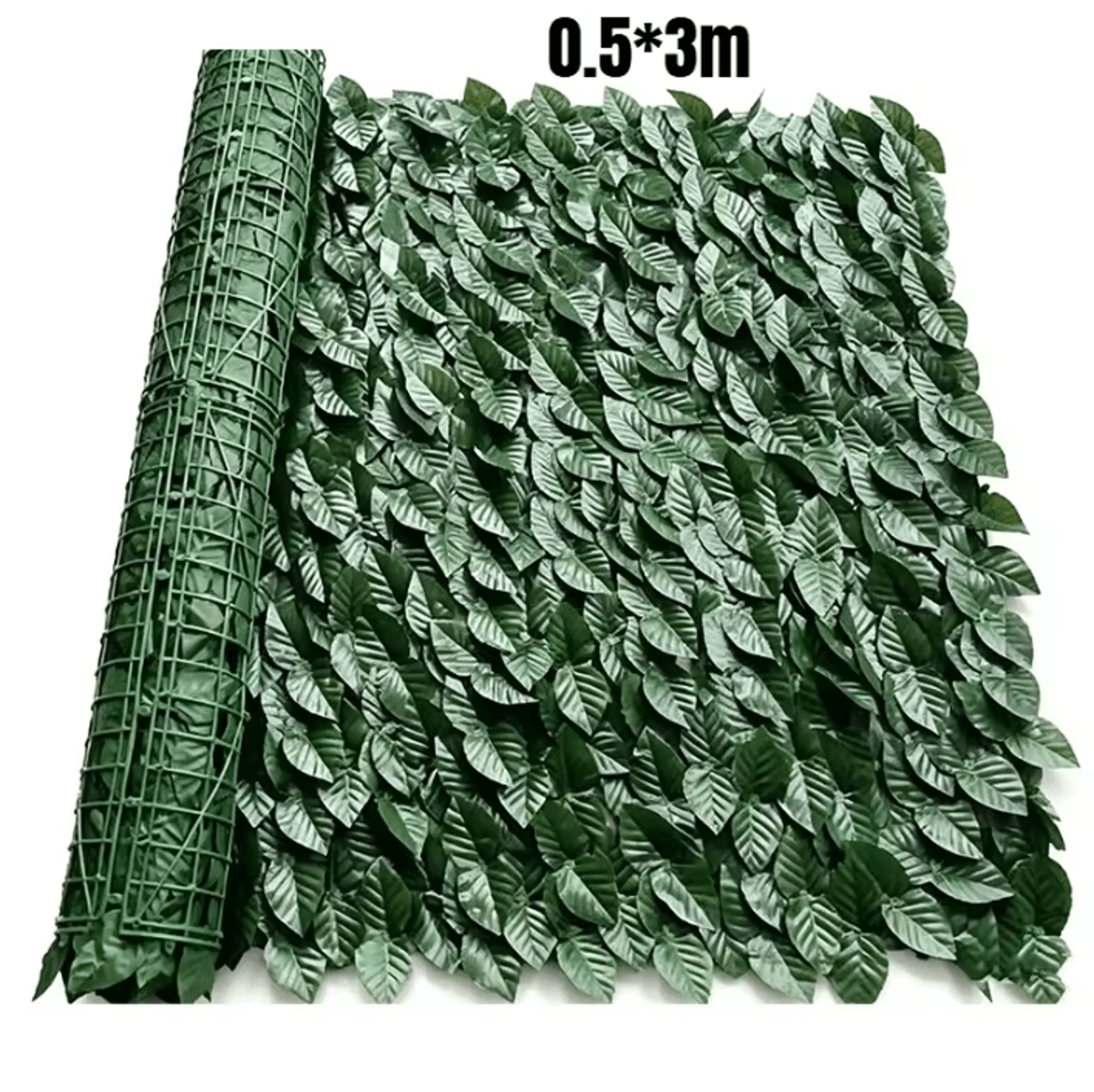 Artificial Leaf Privacy Fence  Decorative Greenery Screen For Garden Balcony  Porch 3