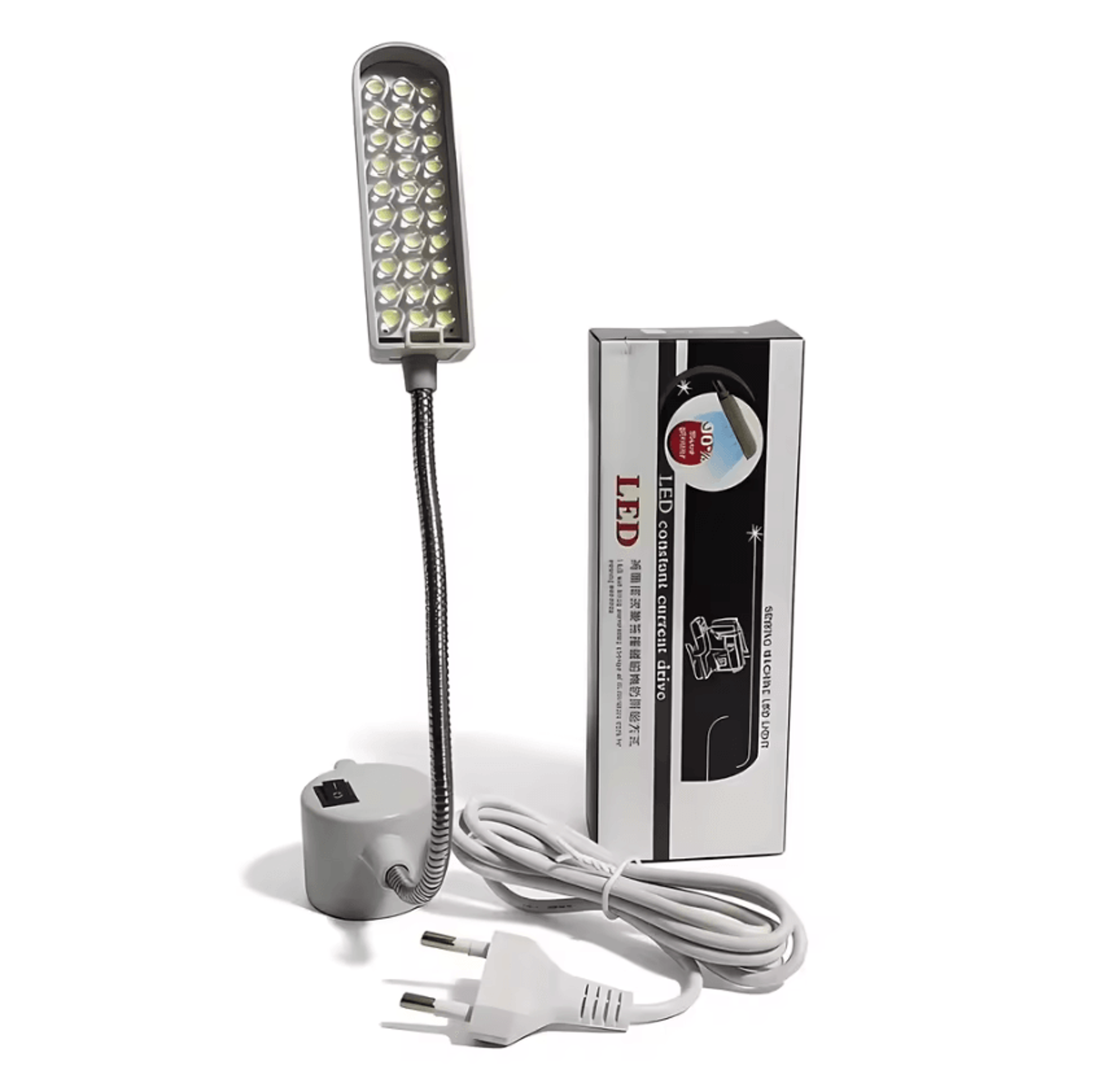 30 LED Magnetic Sewing Machine Light With Flexible Gooseneck 5