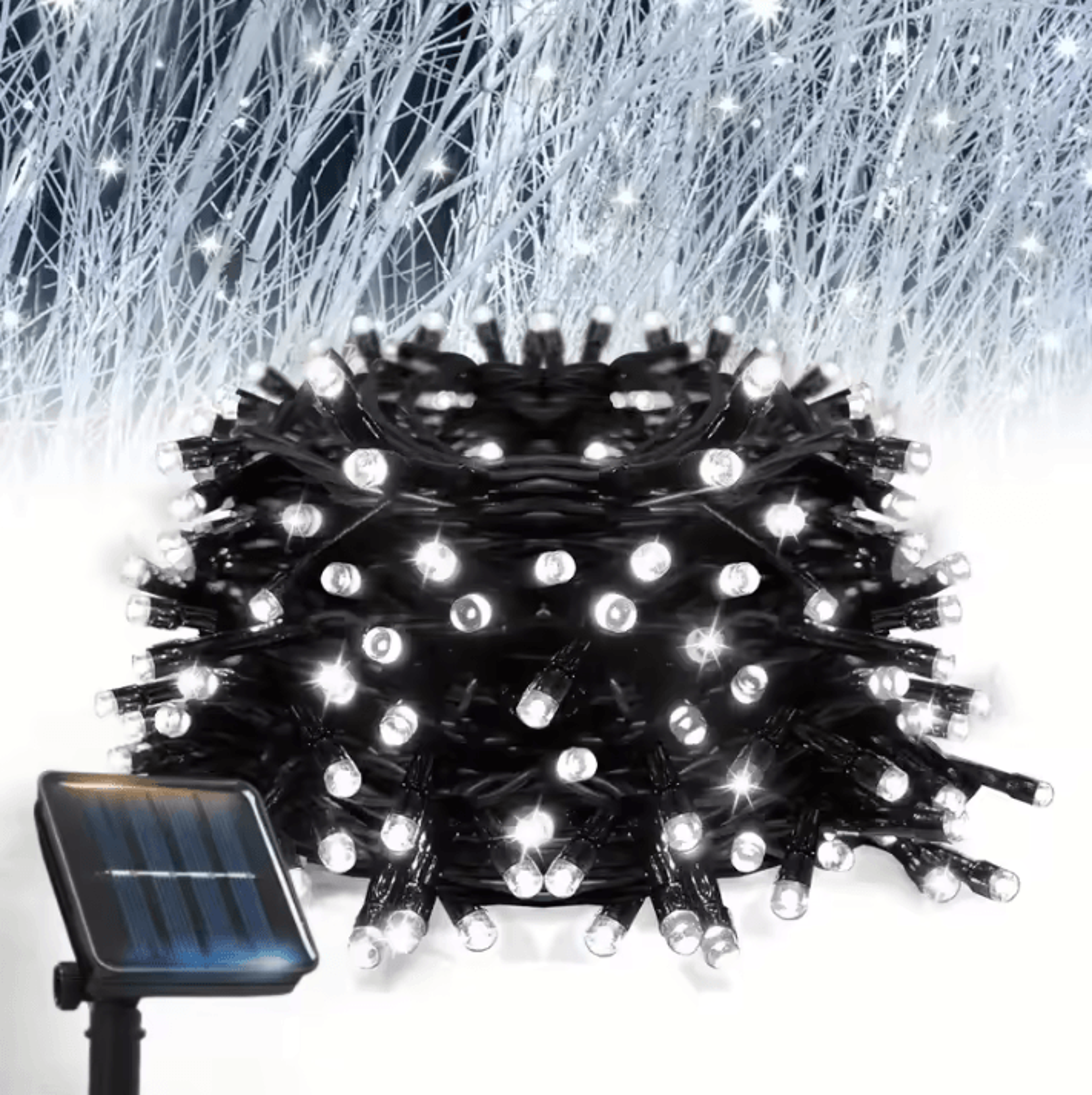 Outdoors Solar LED Fairy String Lights With 8 Lighting Modes 4