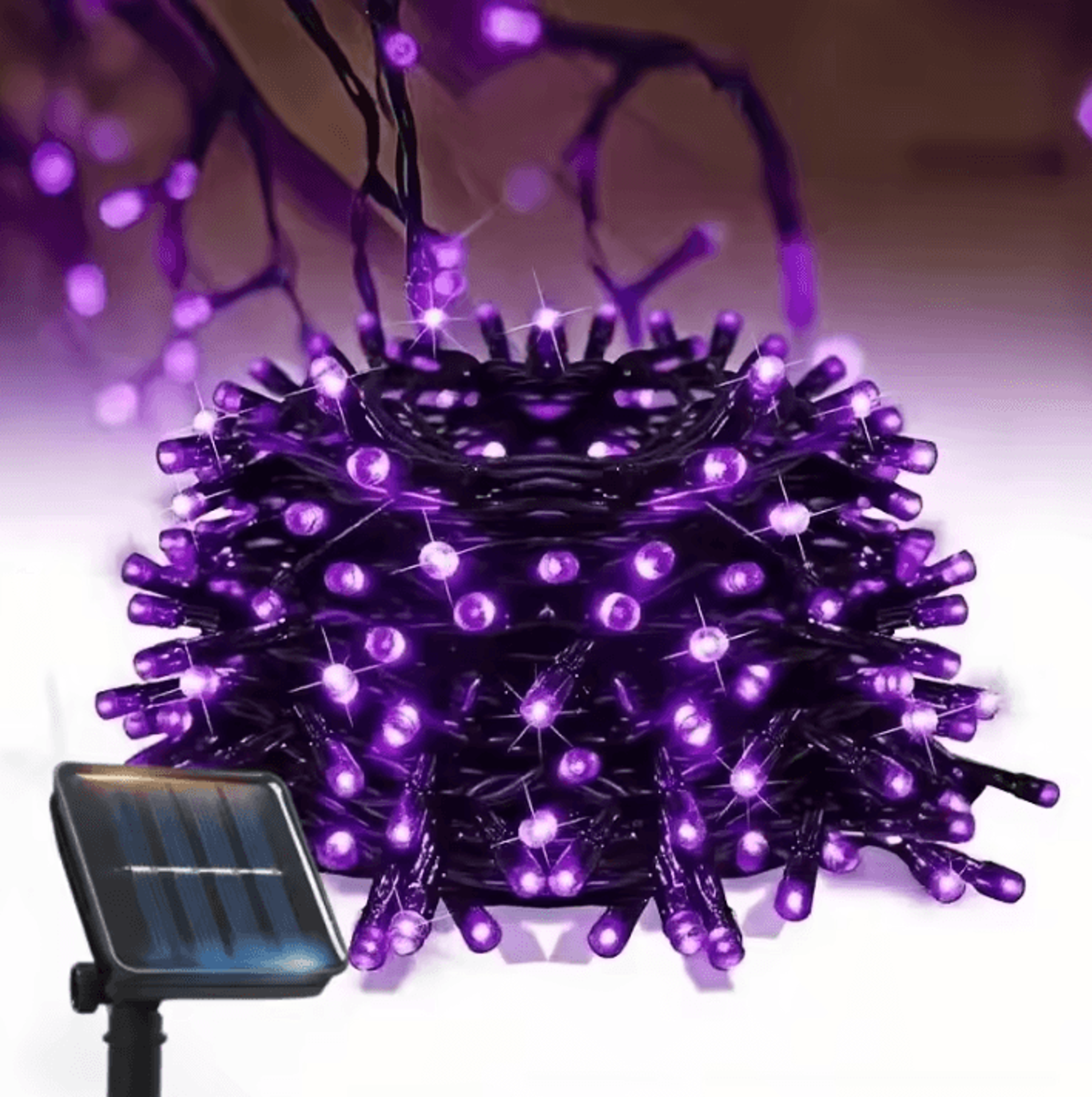 Outdoors Solar LED Fairy String Lights With 8 Lighting Modes 6