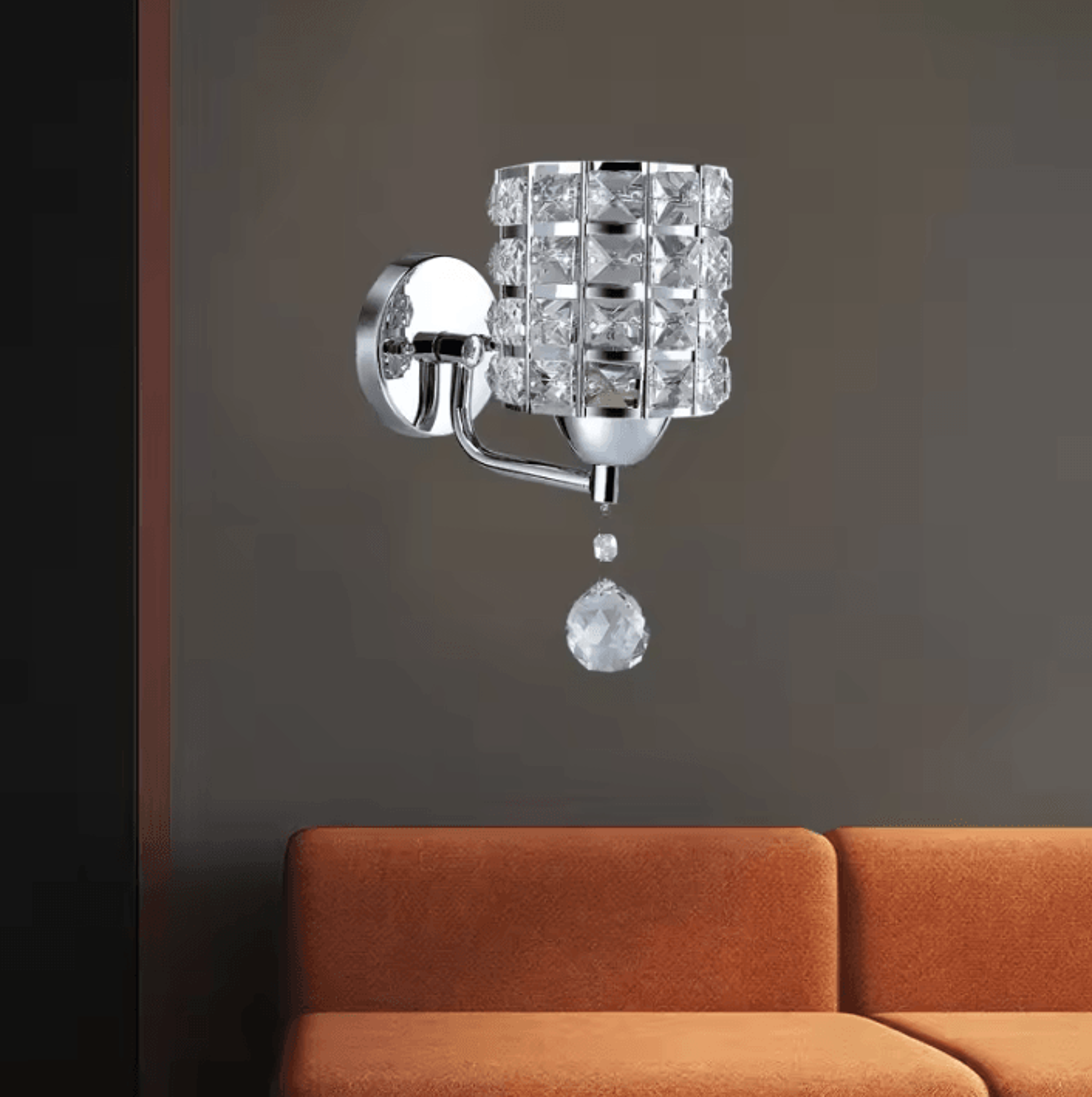 Nordic K9 Crystal Wall Lamp With Switch 3