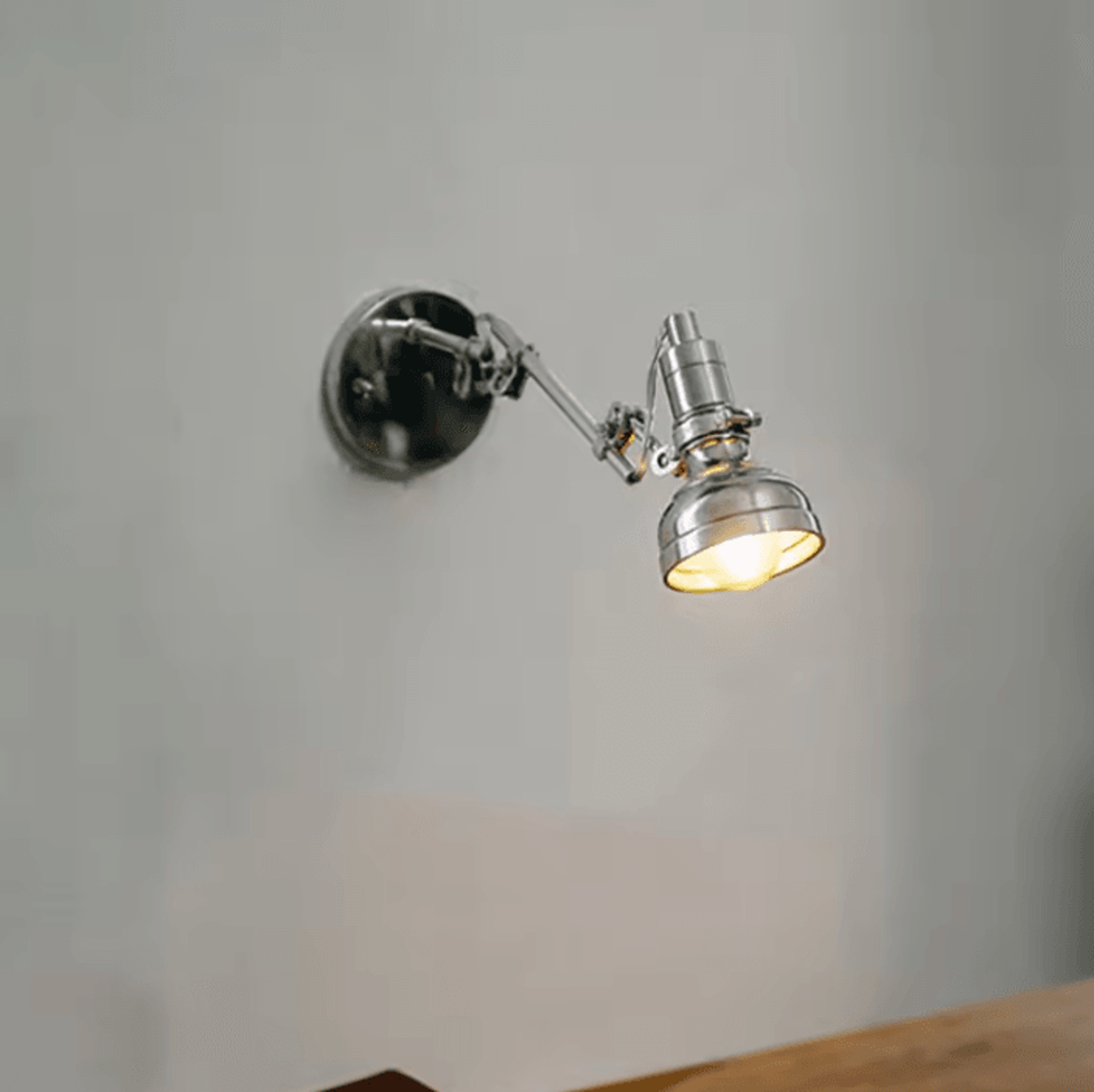 American Chrome E14 Wall Sconce 2