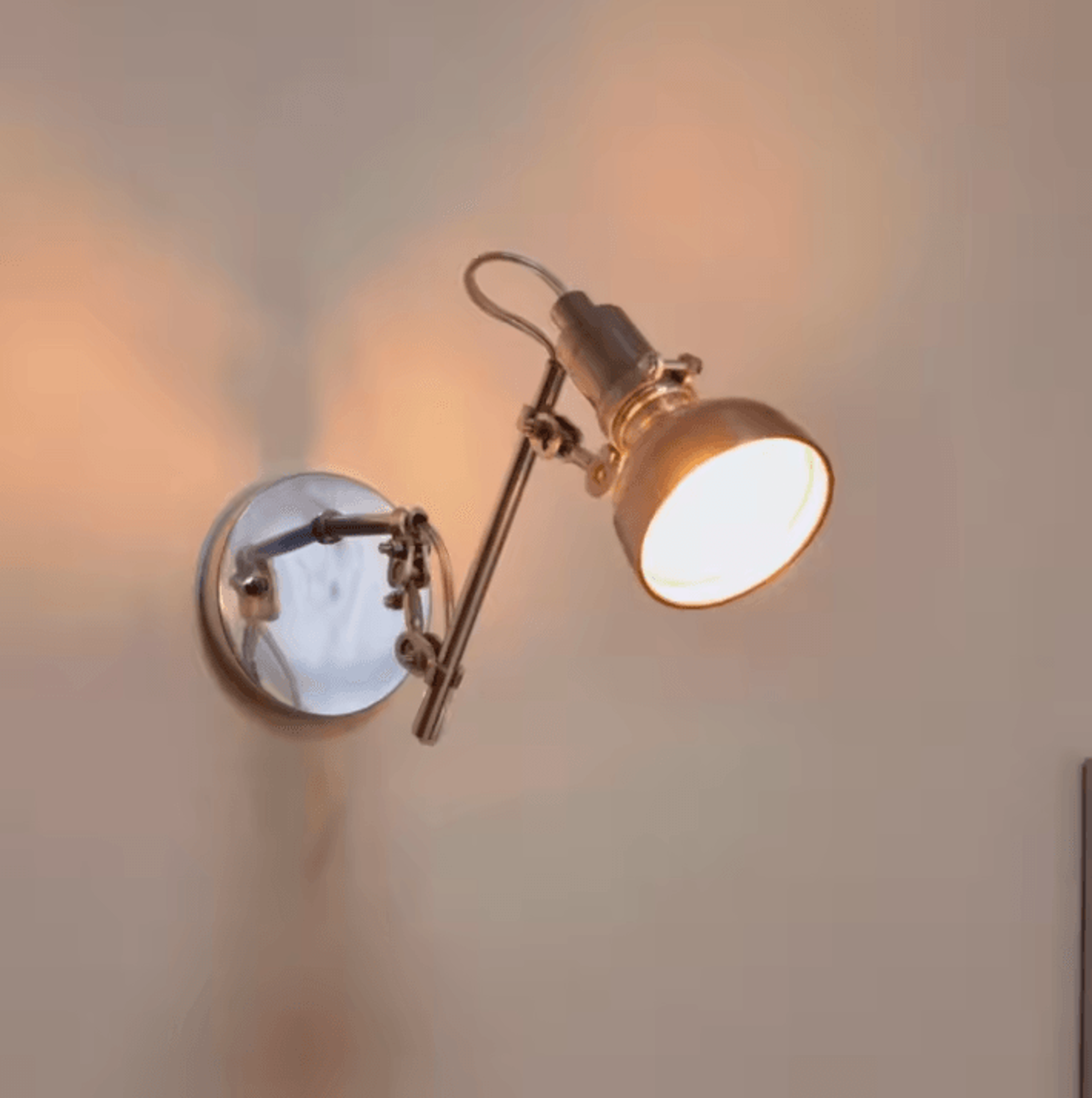 American Chrome E14 Wall Sconce 3