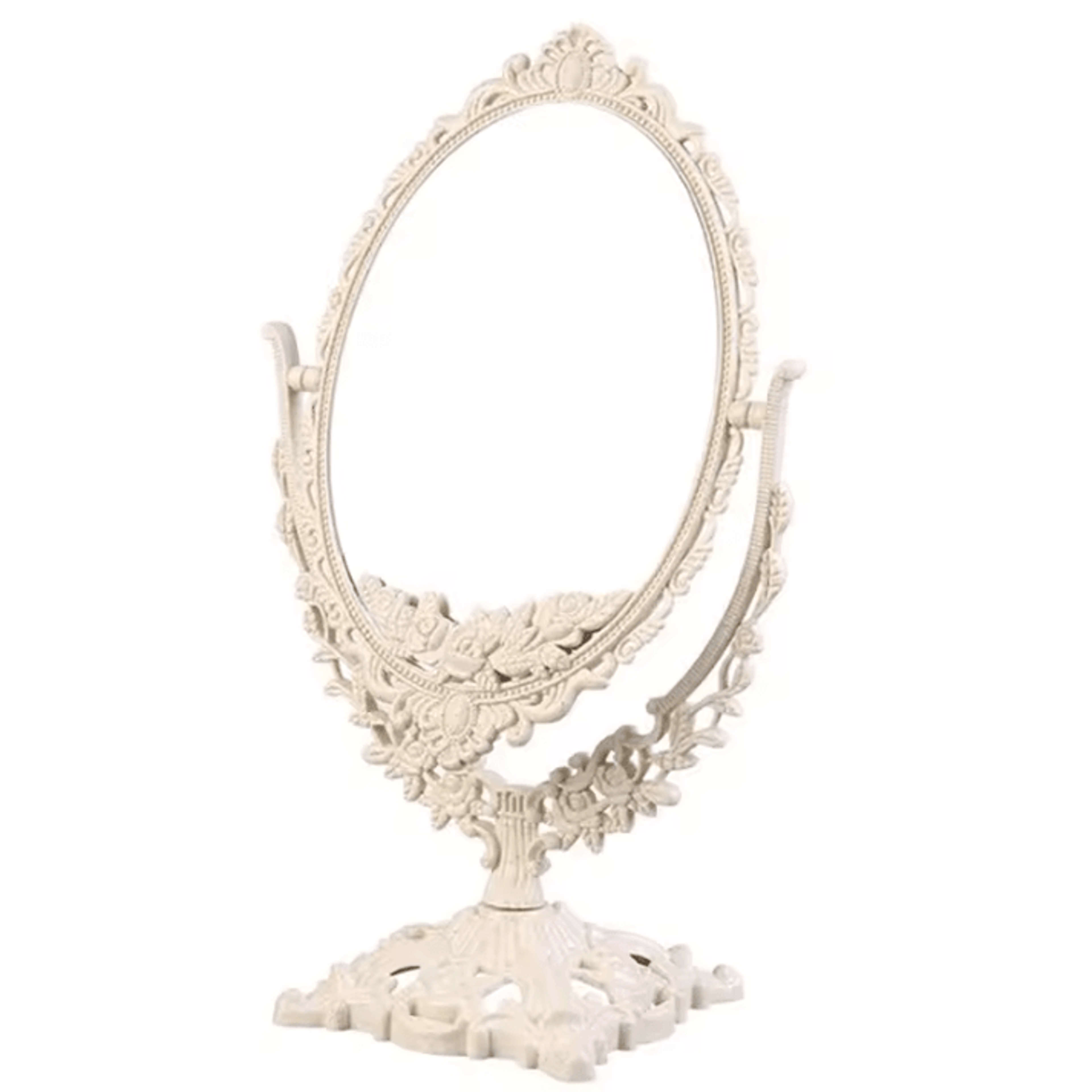 Vintage Decorative Tabletop Makeup Mirror 5