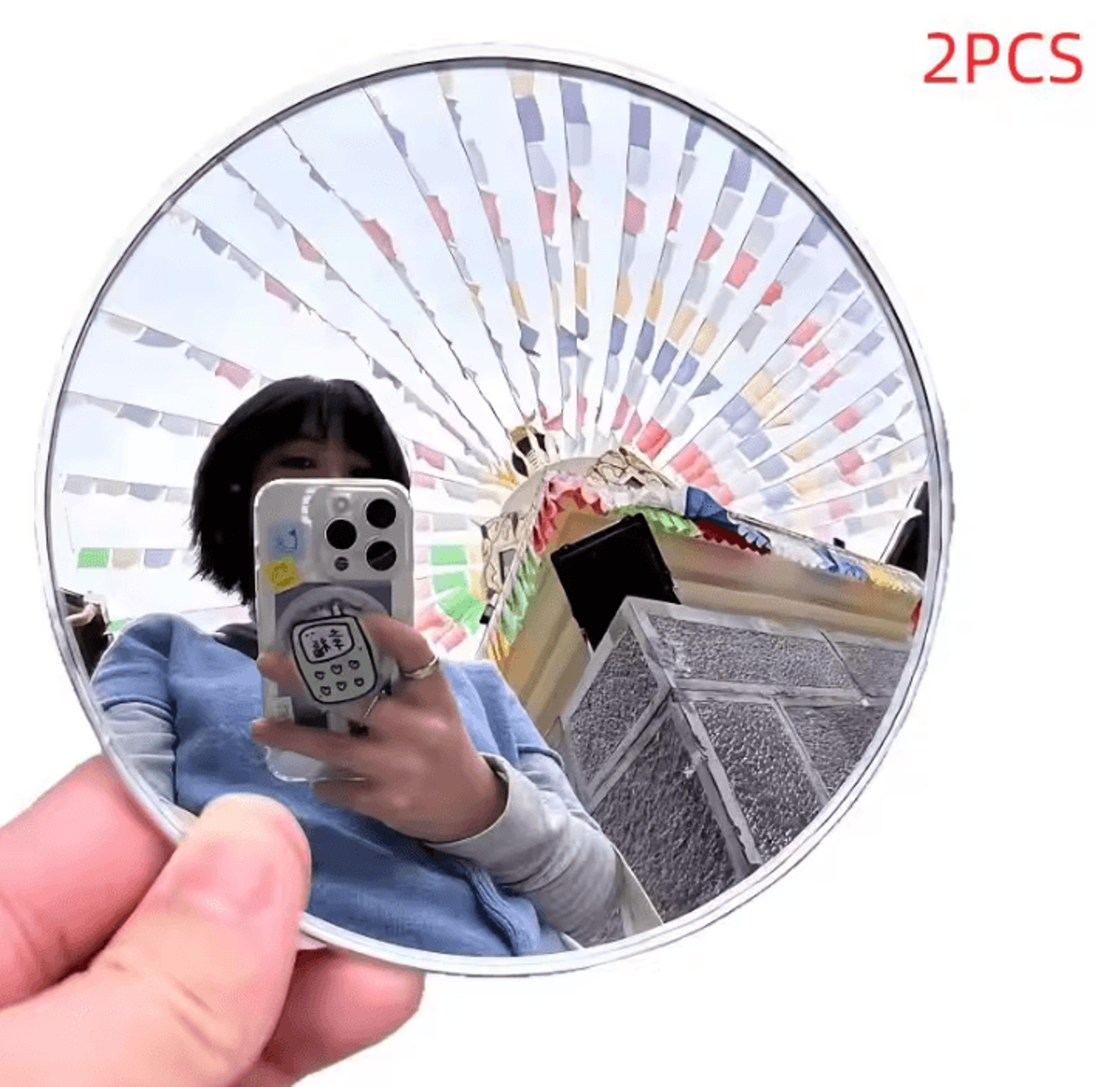 5cm Portable Convex Selfie Mirror For Photography And Vlogging 7
