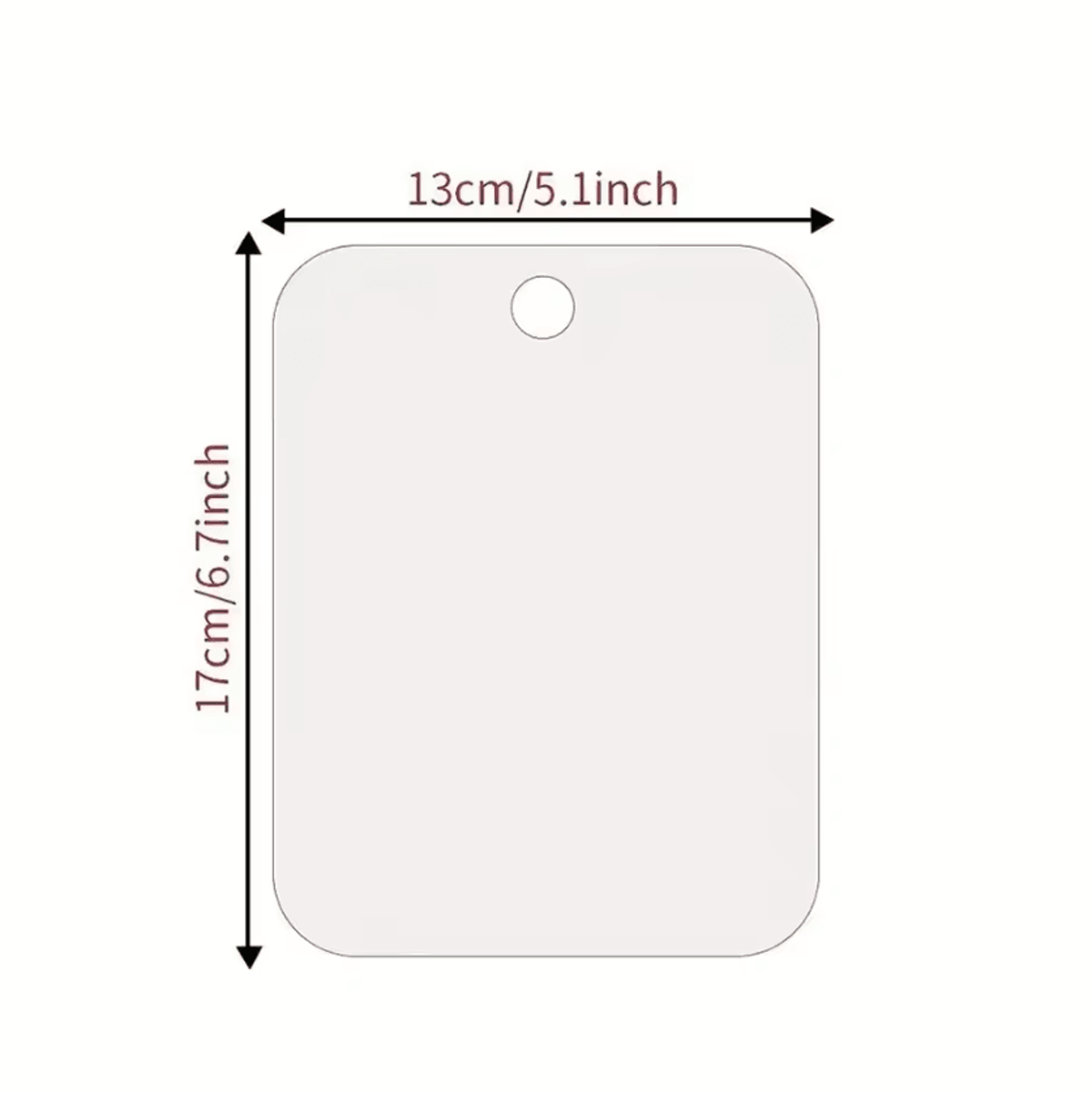 Fogless Shatterproof Shower Mirror For Shaving And Travel 4