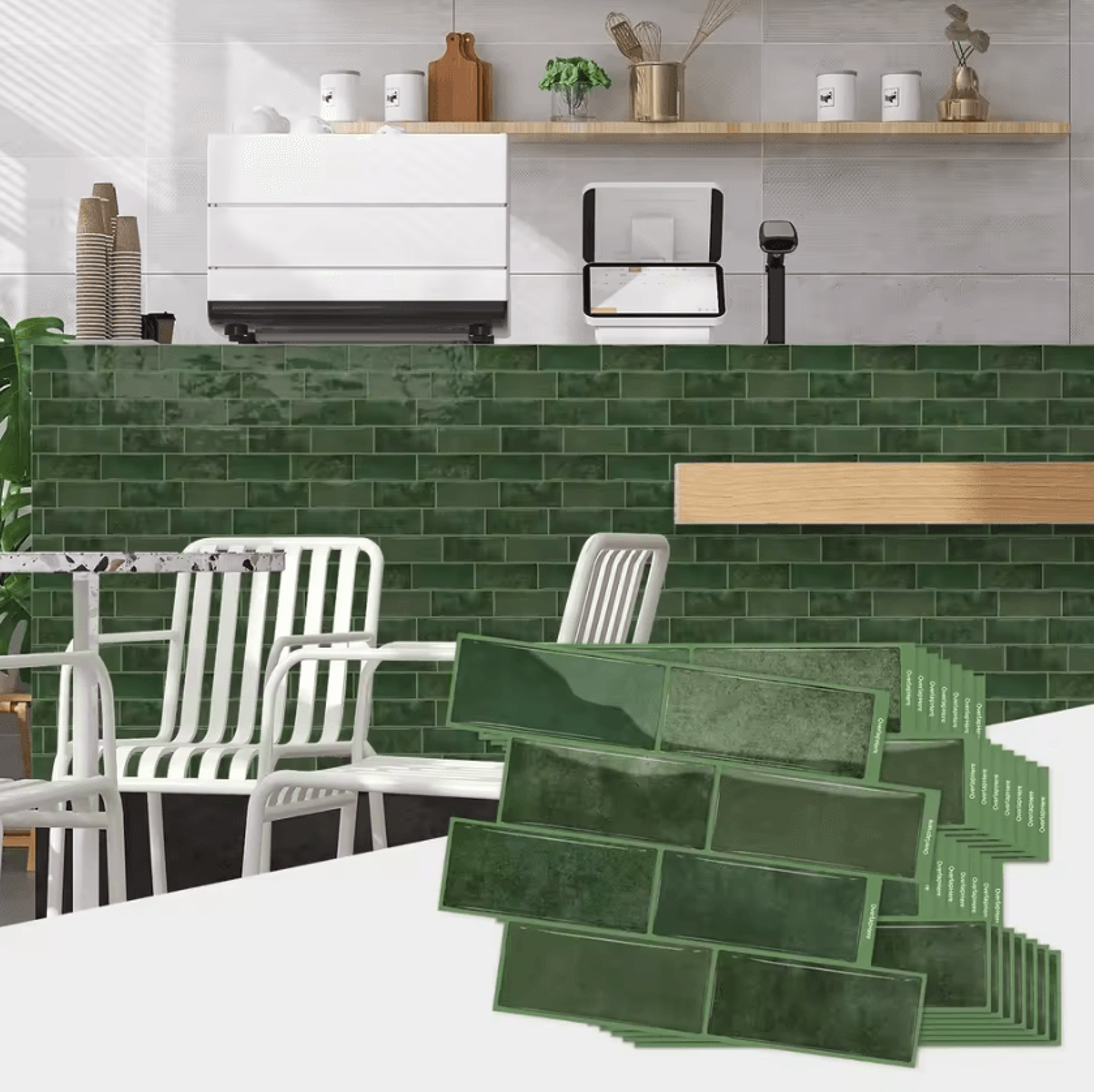 3D Waterproof Peel And Stick Decorative Wall Tiles 4