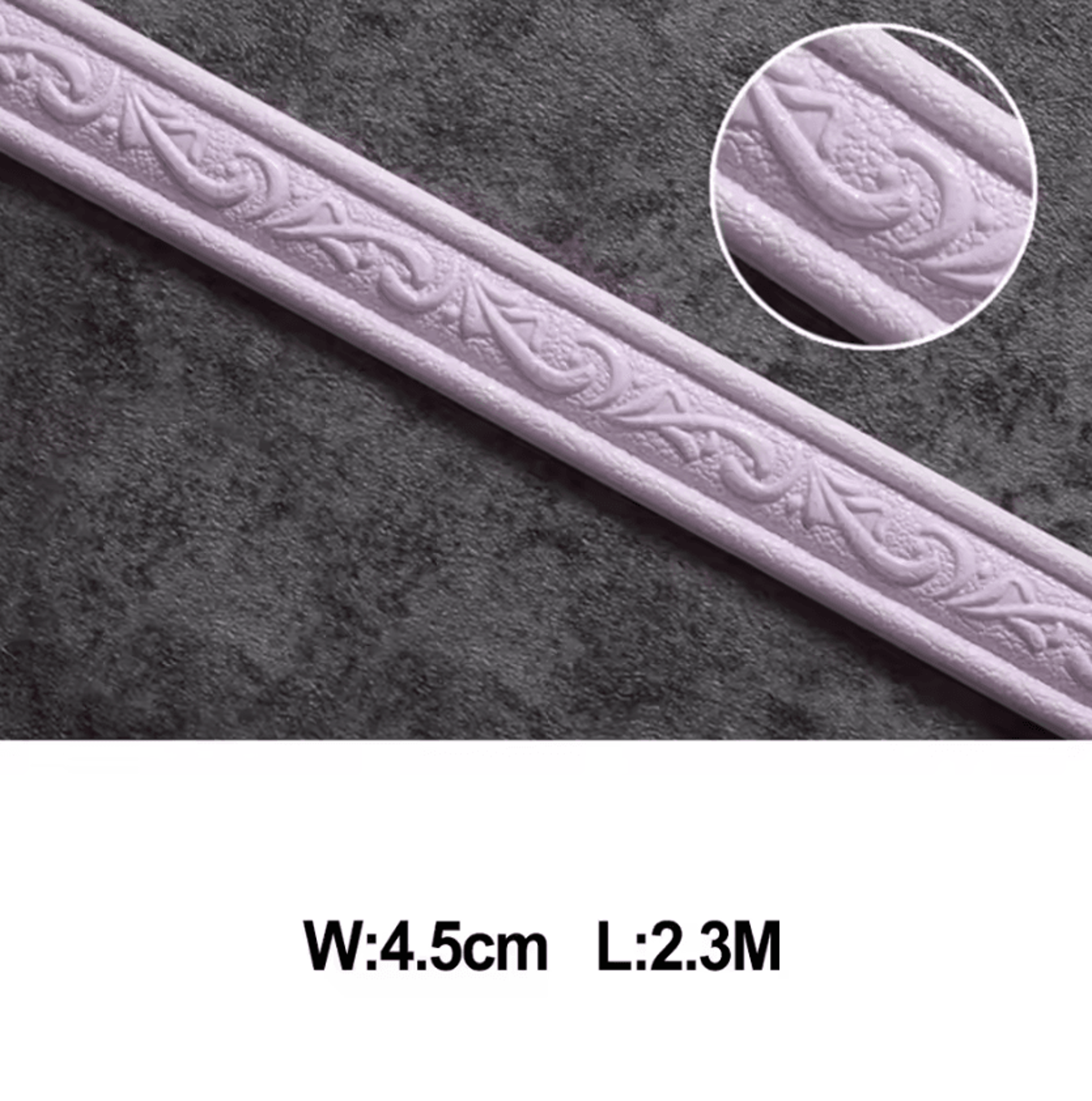 3D Foam Decorative Skirting And Wall Border Trim 2