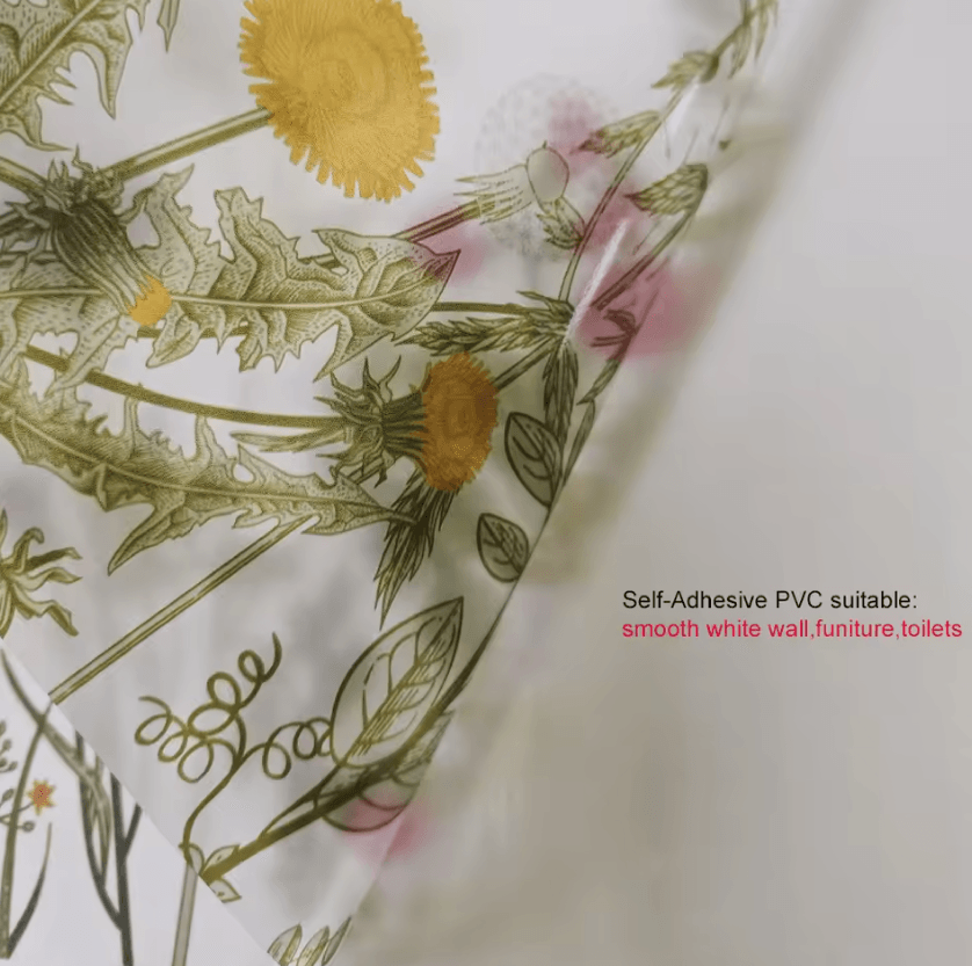 Wildflower Botanical Peel And Stick Wall Border Decal 5