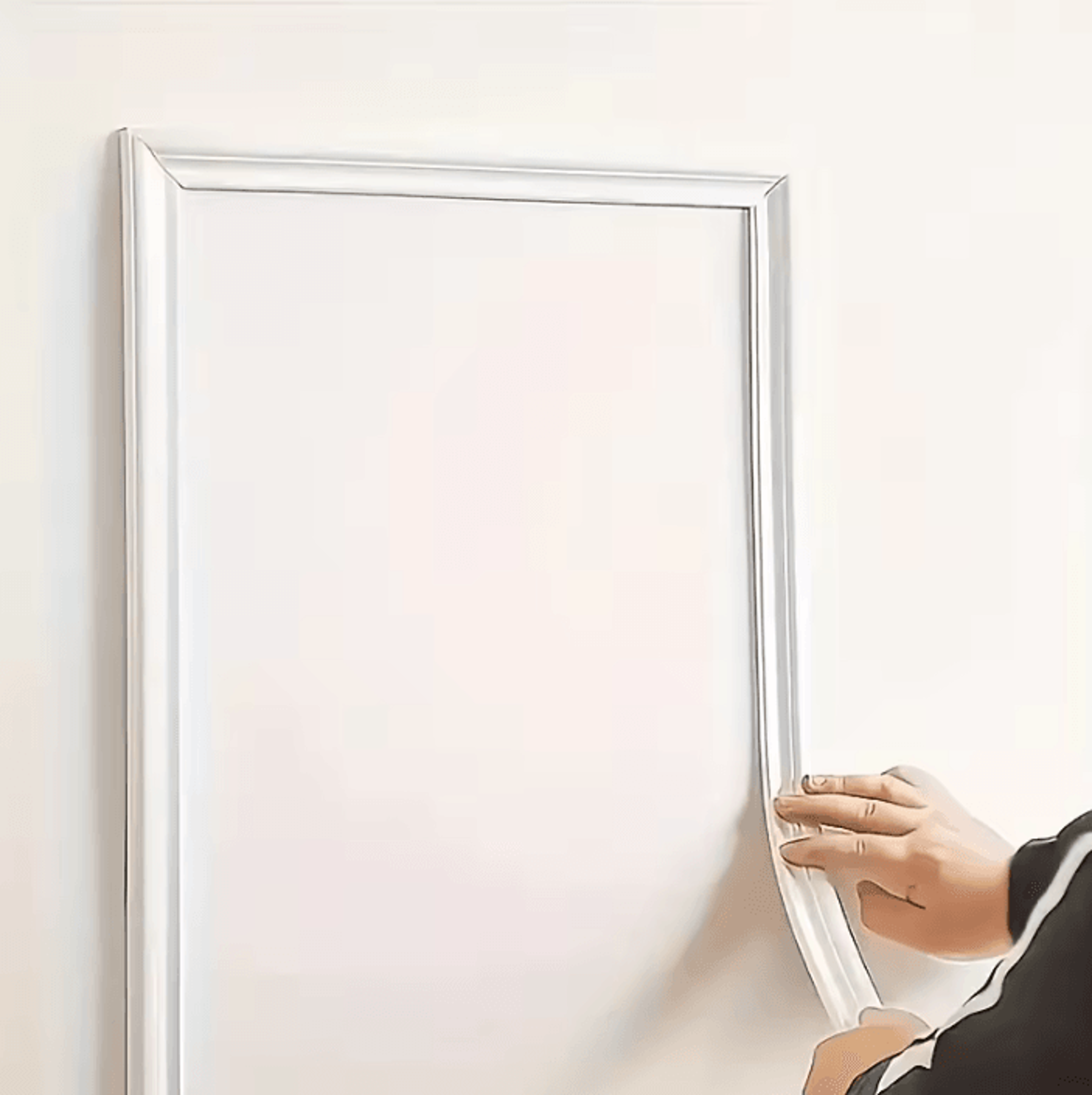flexible pvc peel and stick decorative trim