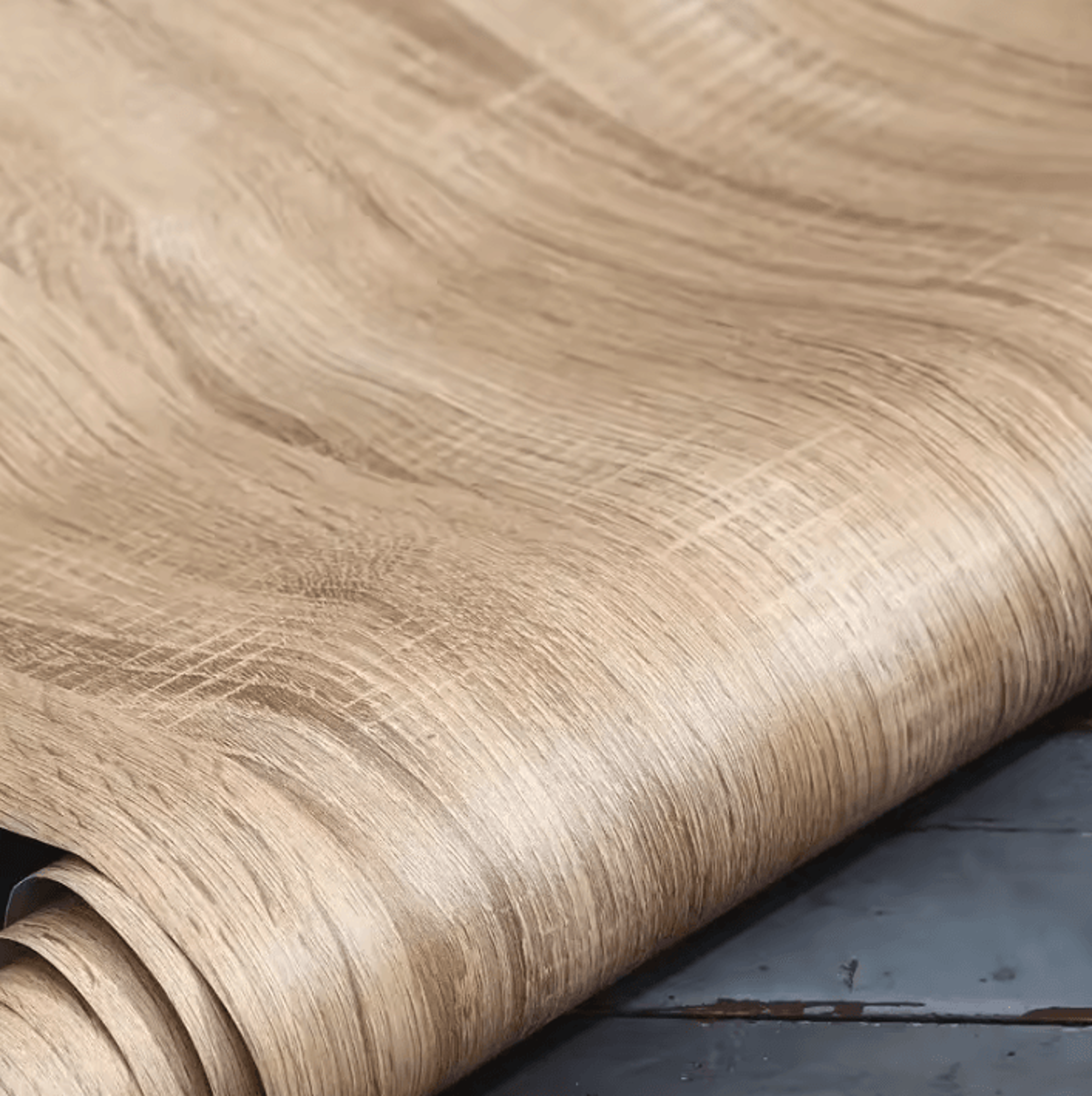 Retro Faux Wood Grain Peel And Stick Wallpaper 3