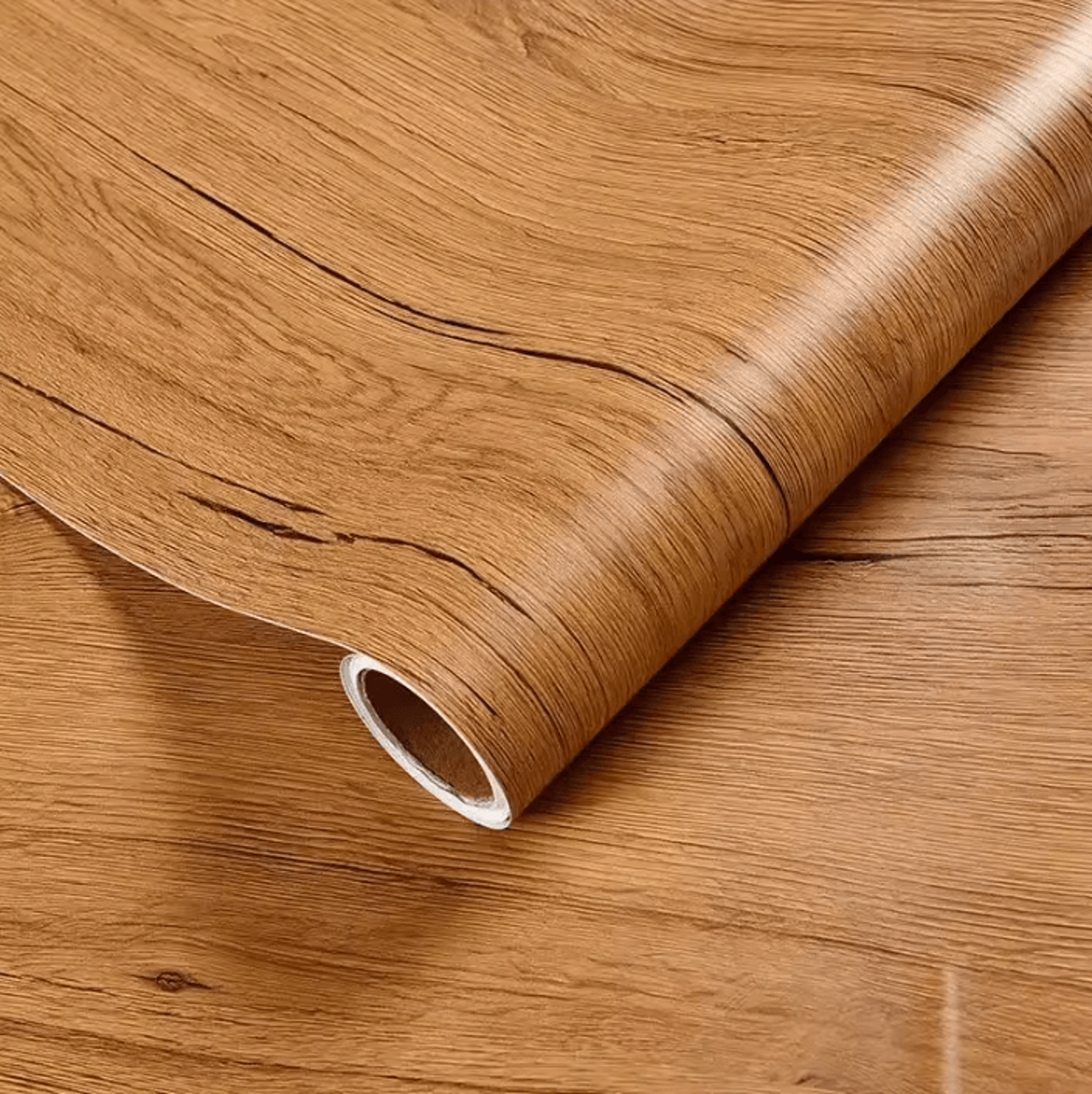 Retro Faux Wood Grain Peel And Stick Wallpaper 6