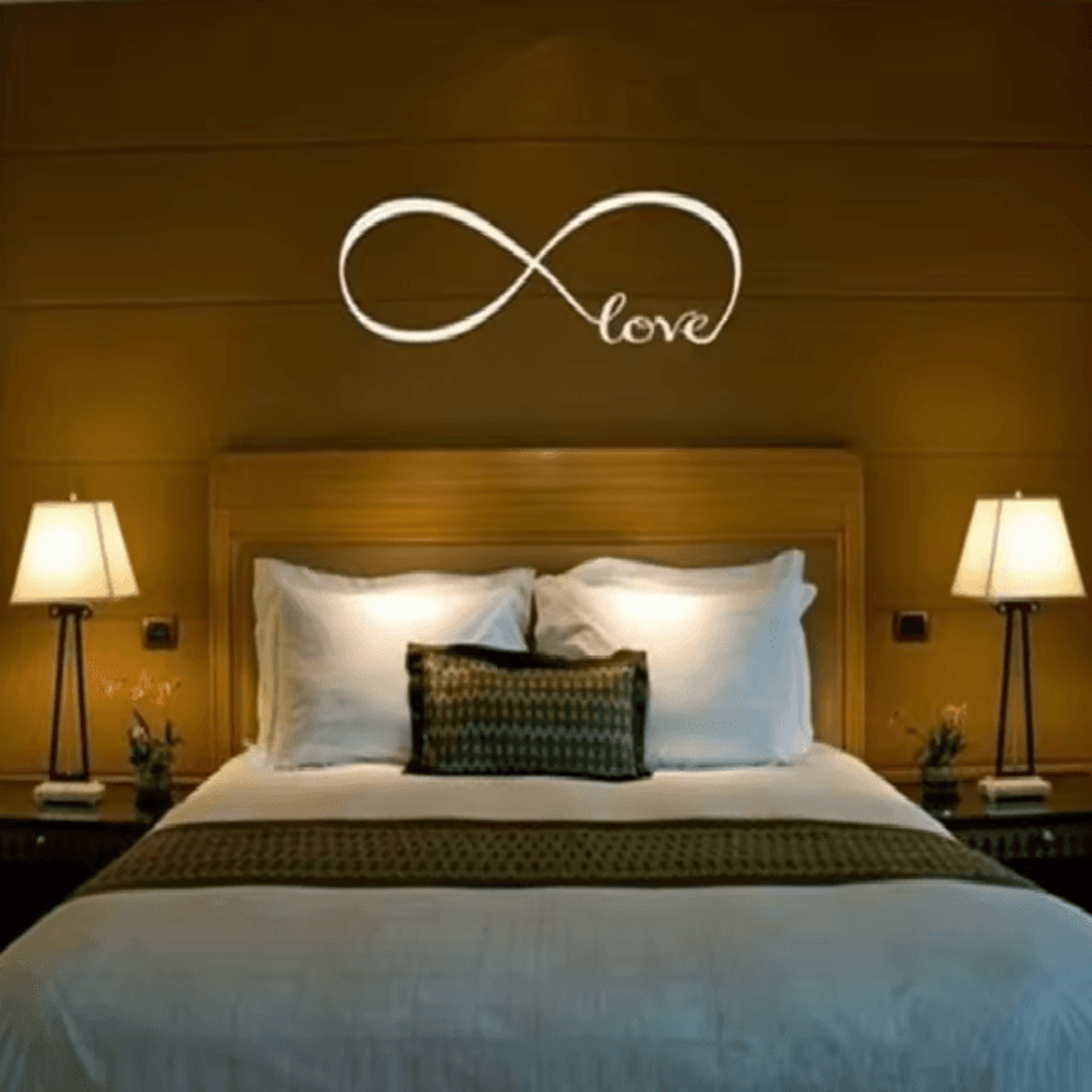 love quote removable vinyl wall decal for family home decor