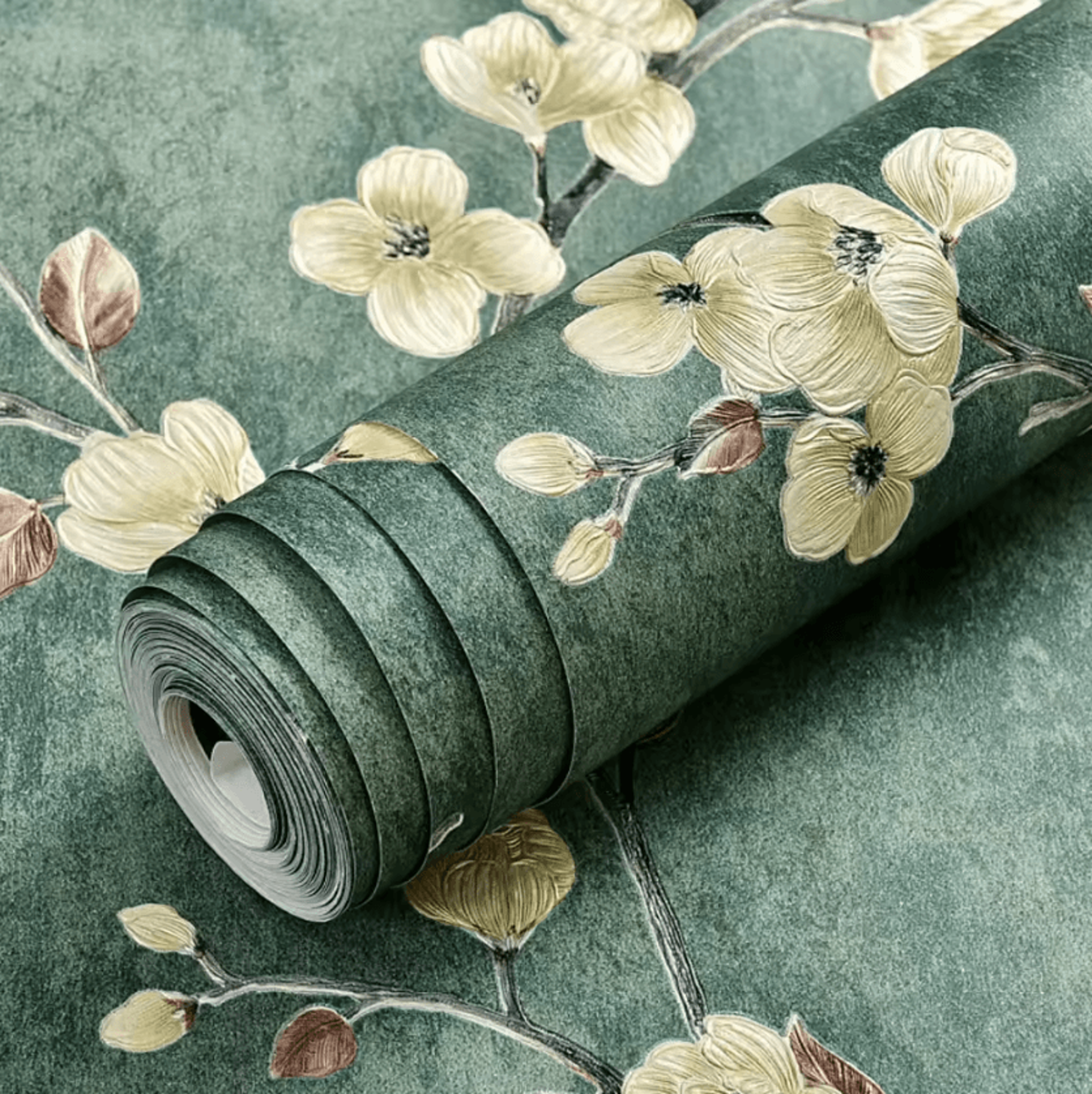 Vintage Floral Peel And Stick Wallpaper 2
