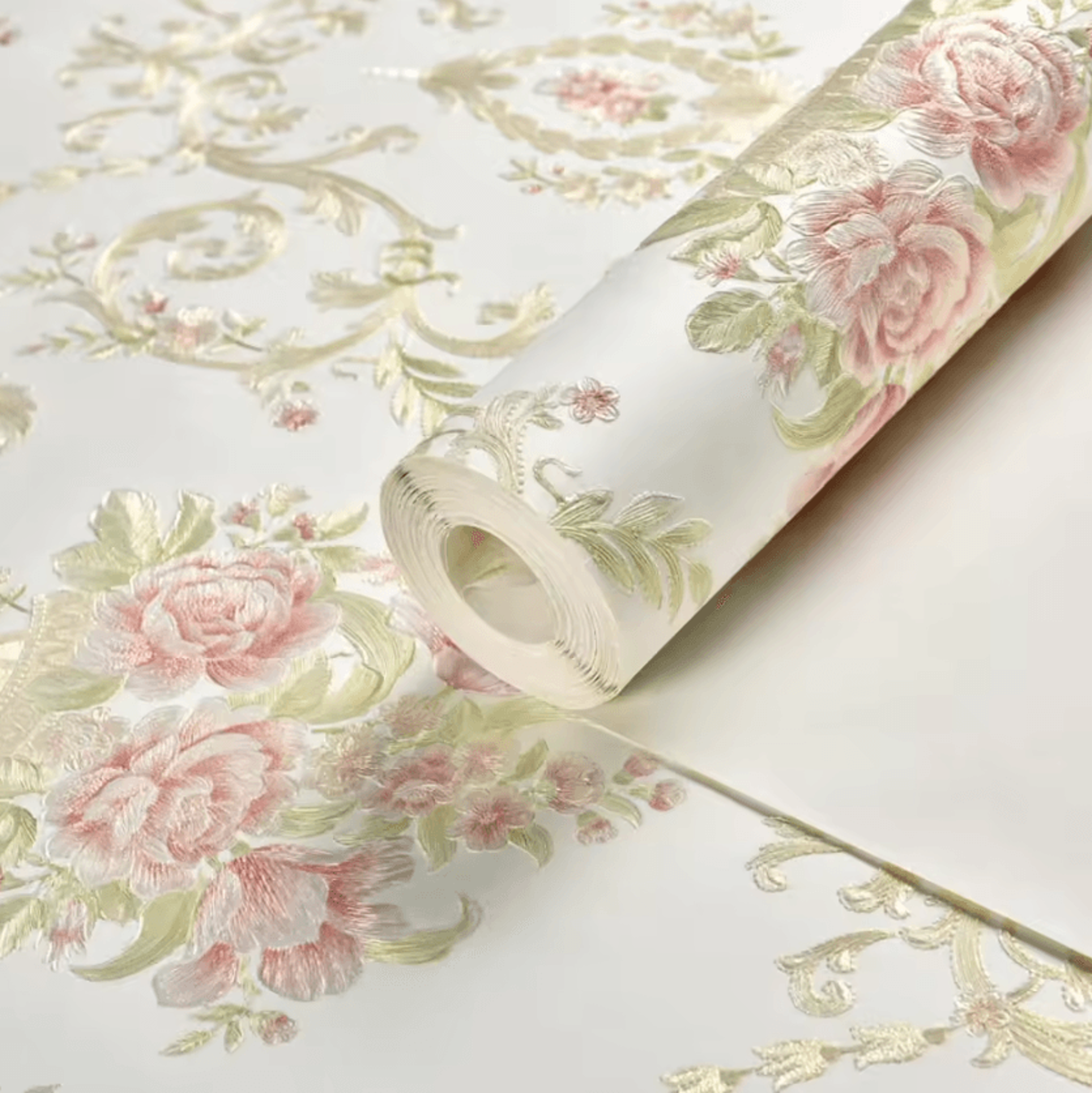 Vintage Floral Peel And Stick Wallpaper 4