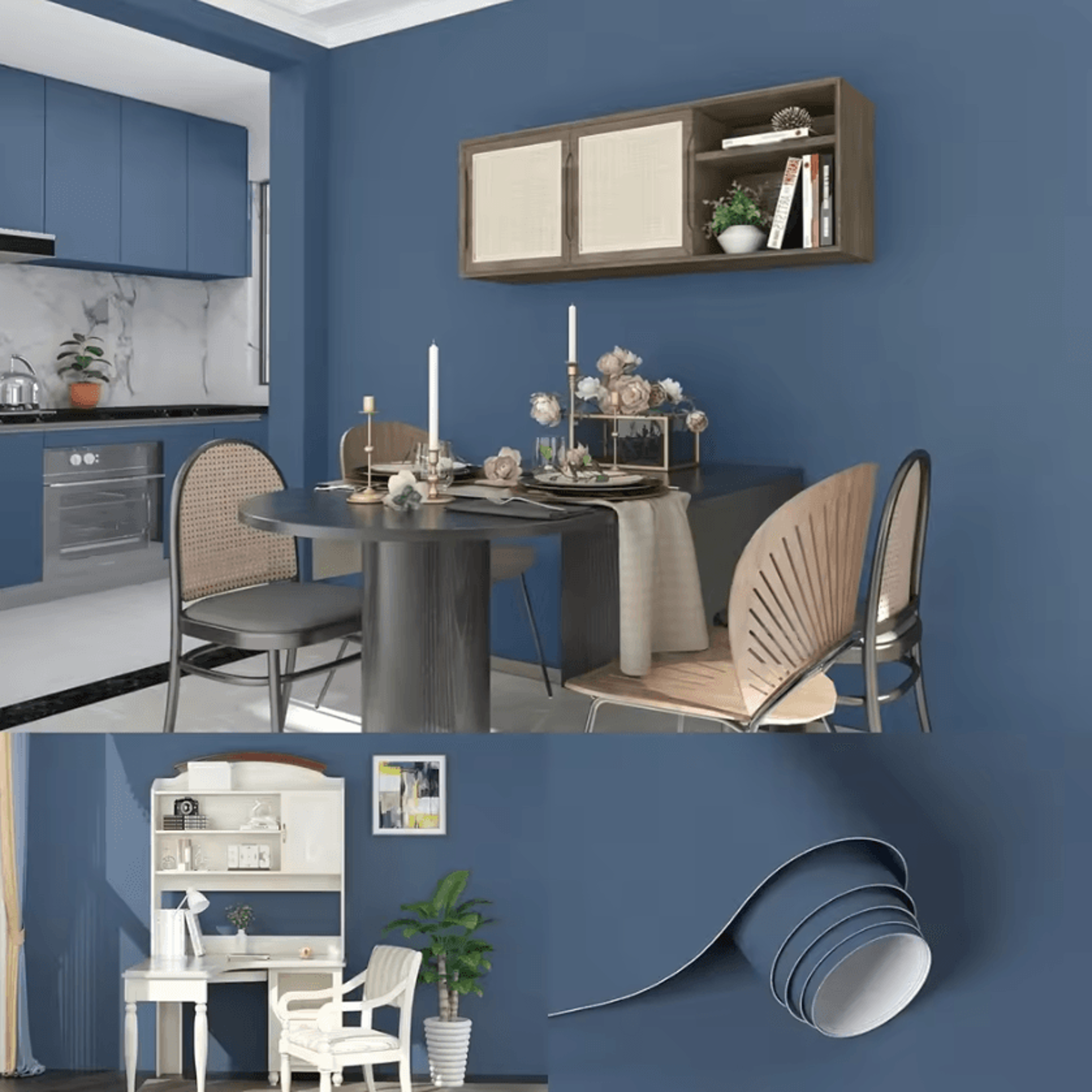 Matte Peel And Sticks Waterproof Wallpaper 2