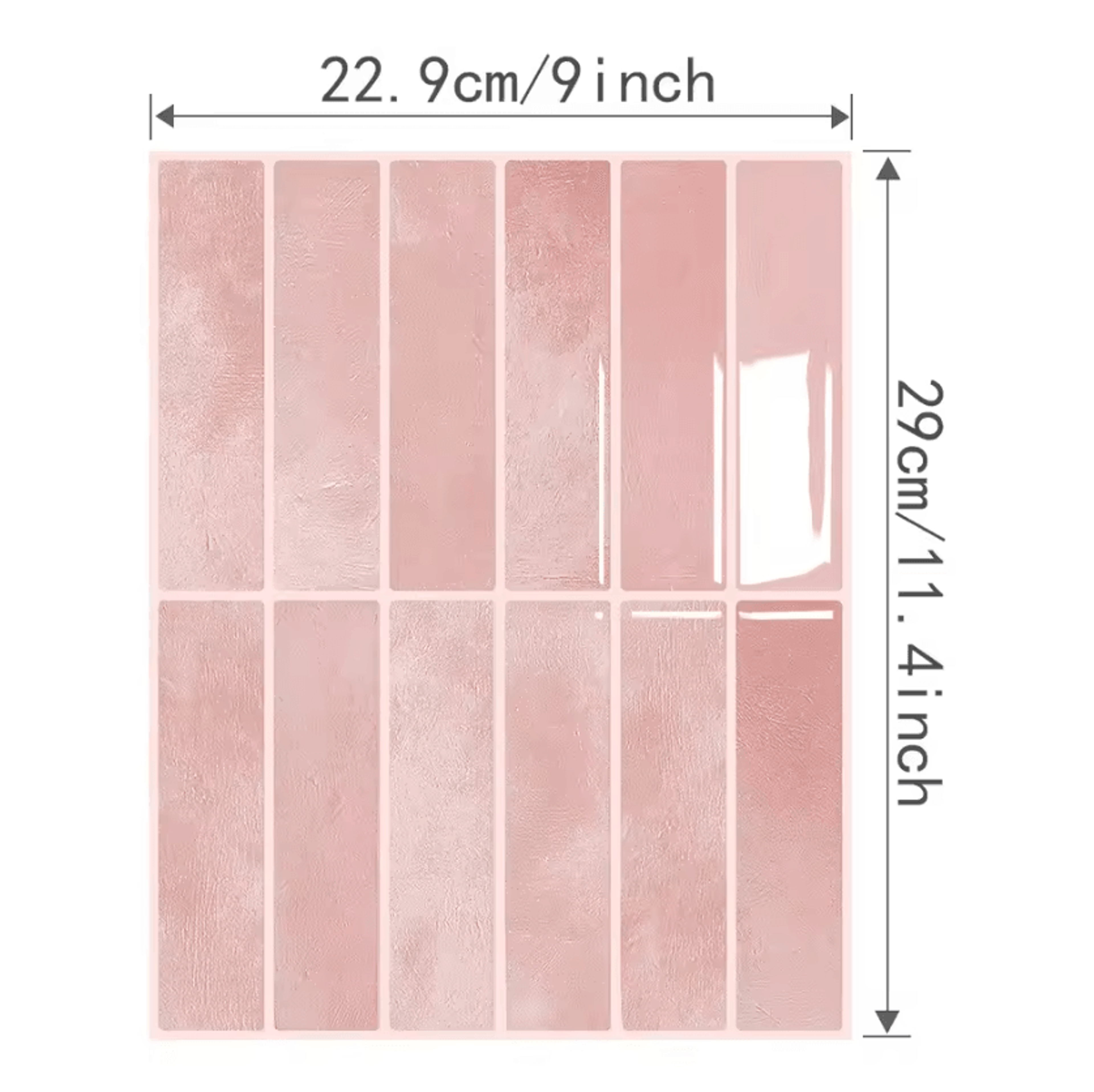 Heat Resistant Peel And Stick Tile Wall Sticker 5