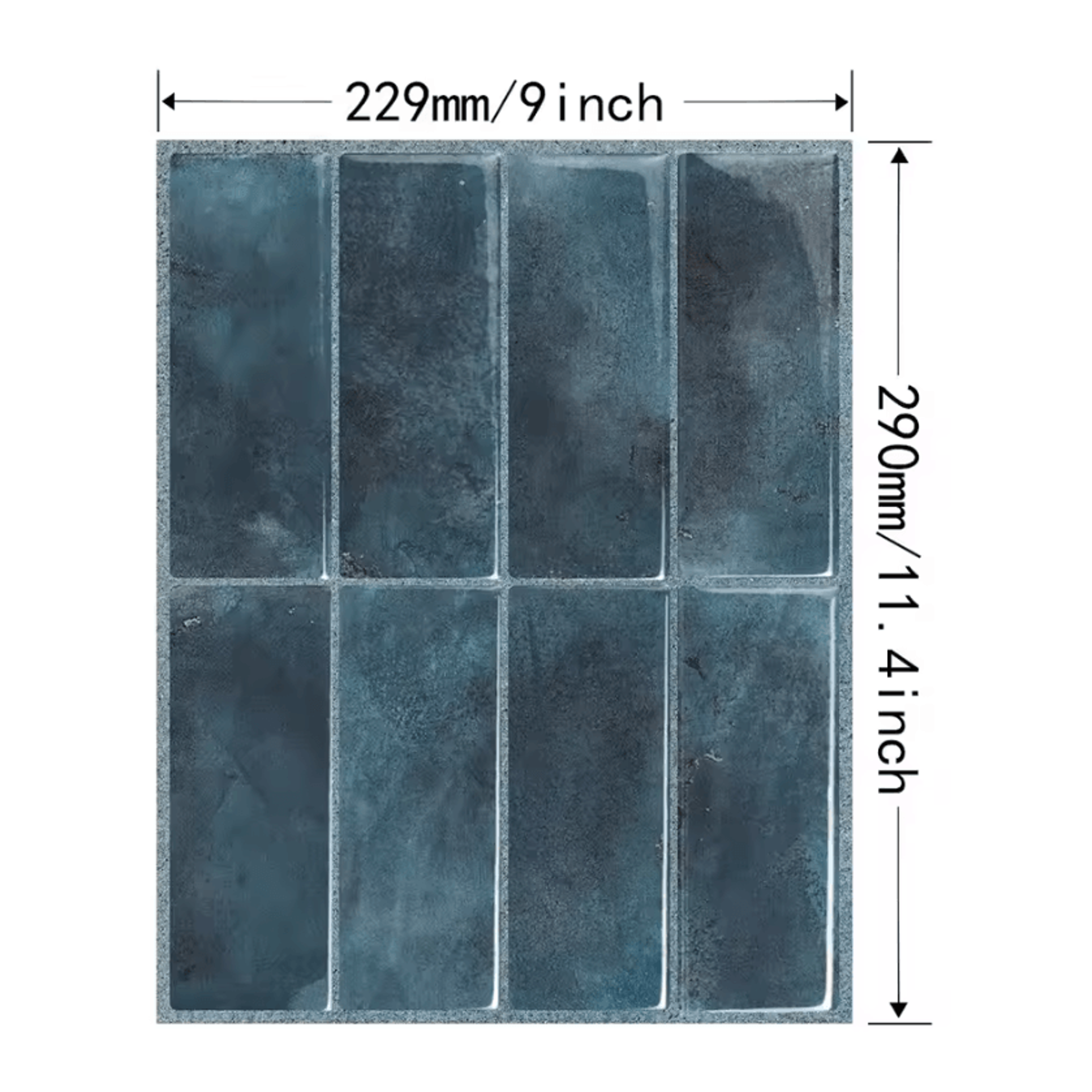 Heat Resistant Peel And Stick Tile Wall Sticker 9