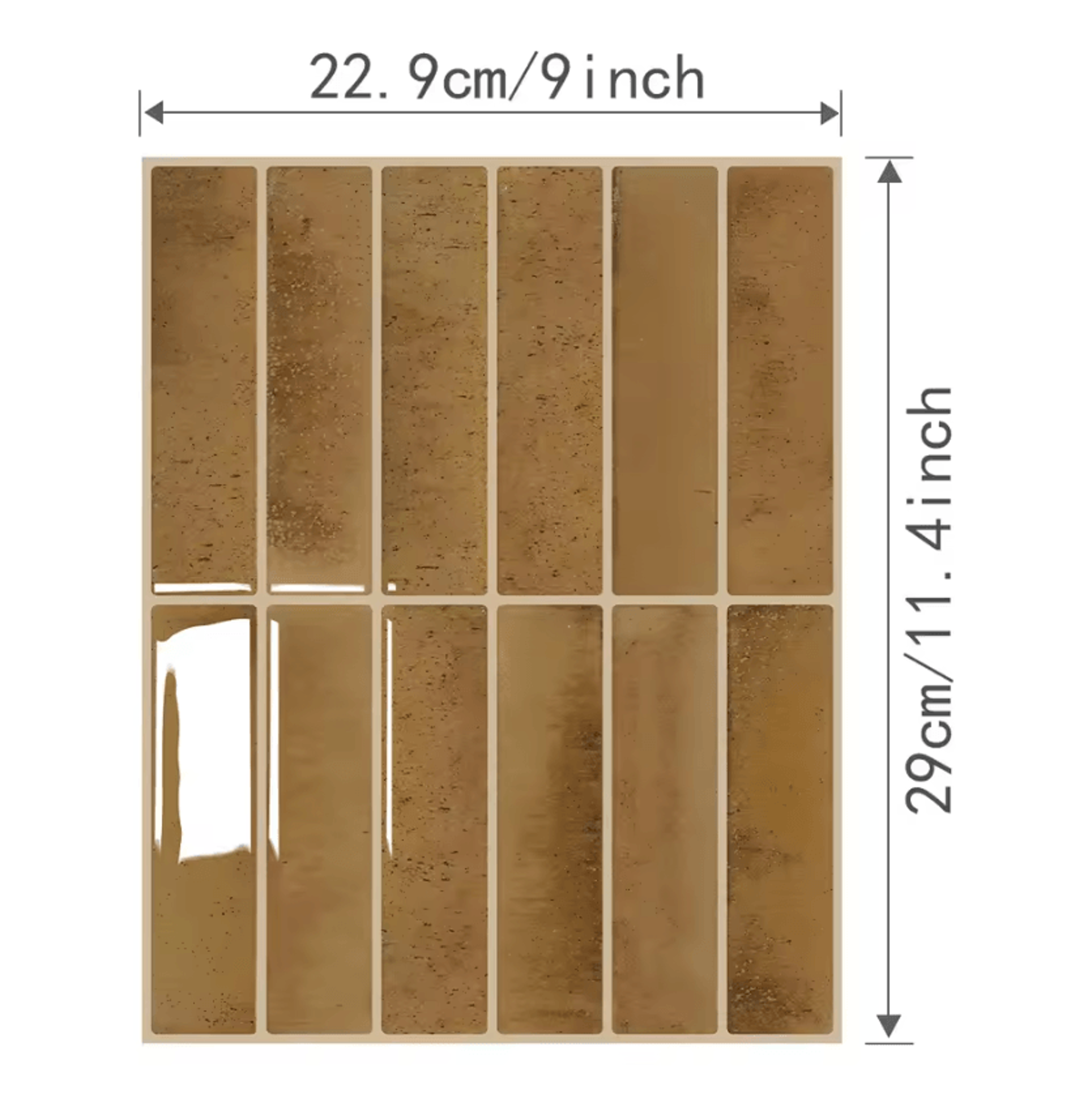 Heat Resistant Peel And Stick Tile Wall Sticker 10