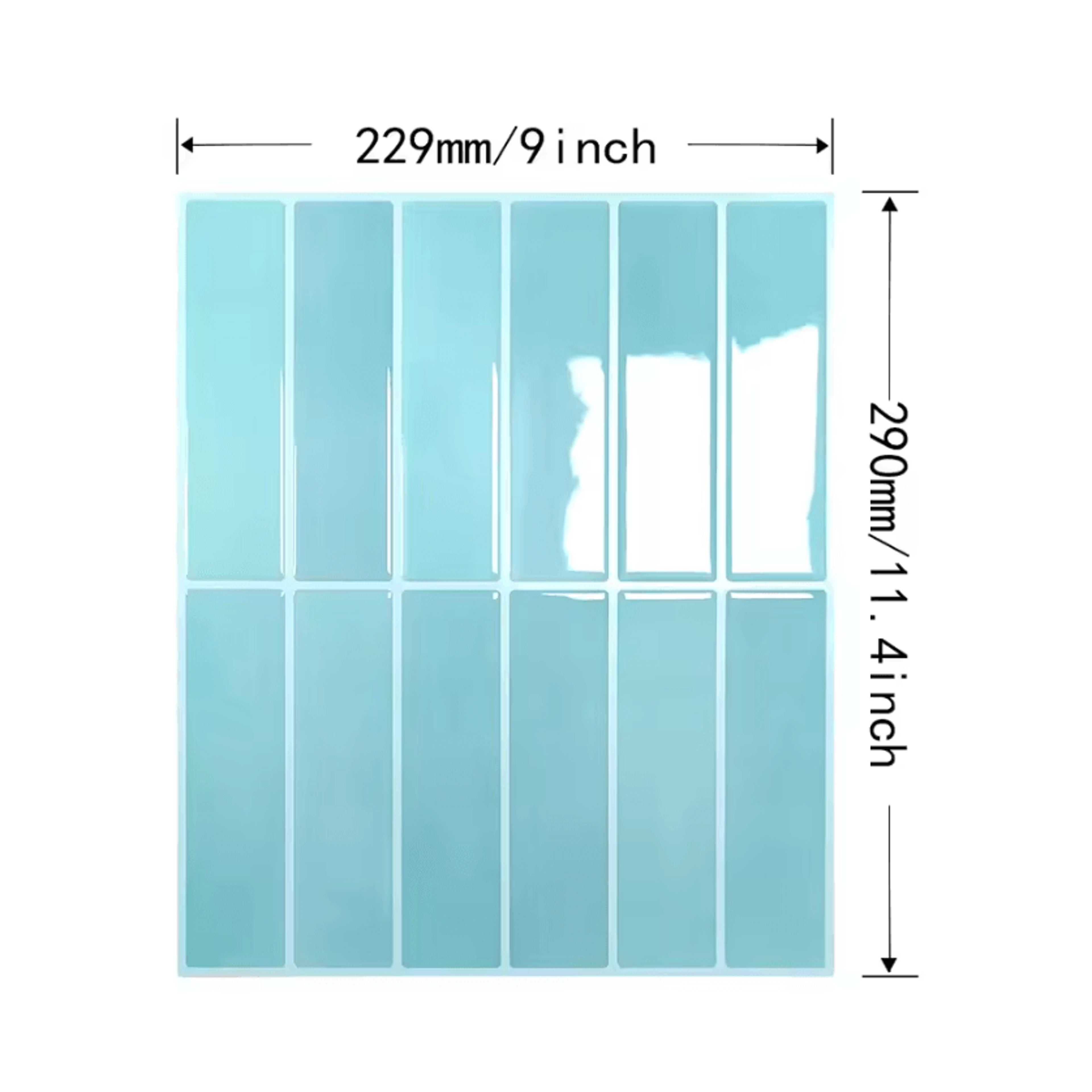 Heat Resistant Peel And Stick Tile Wall Sticker 8