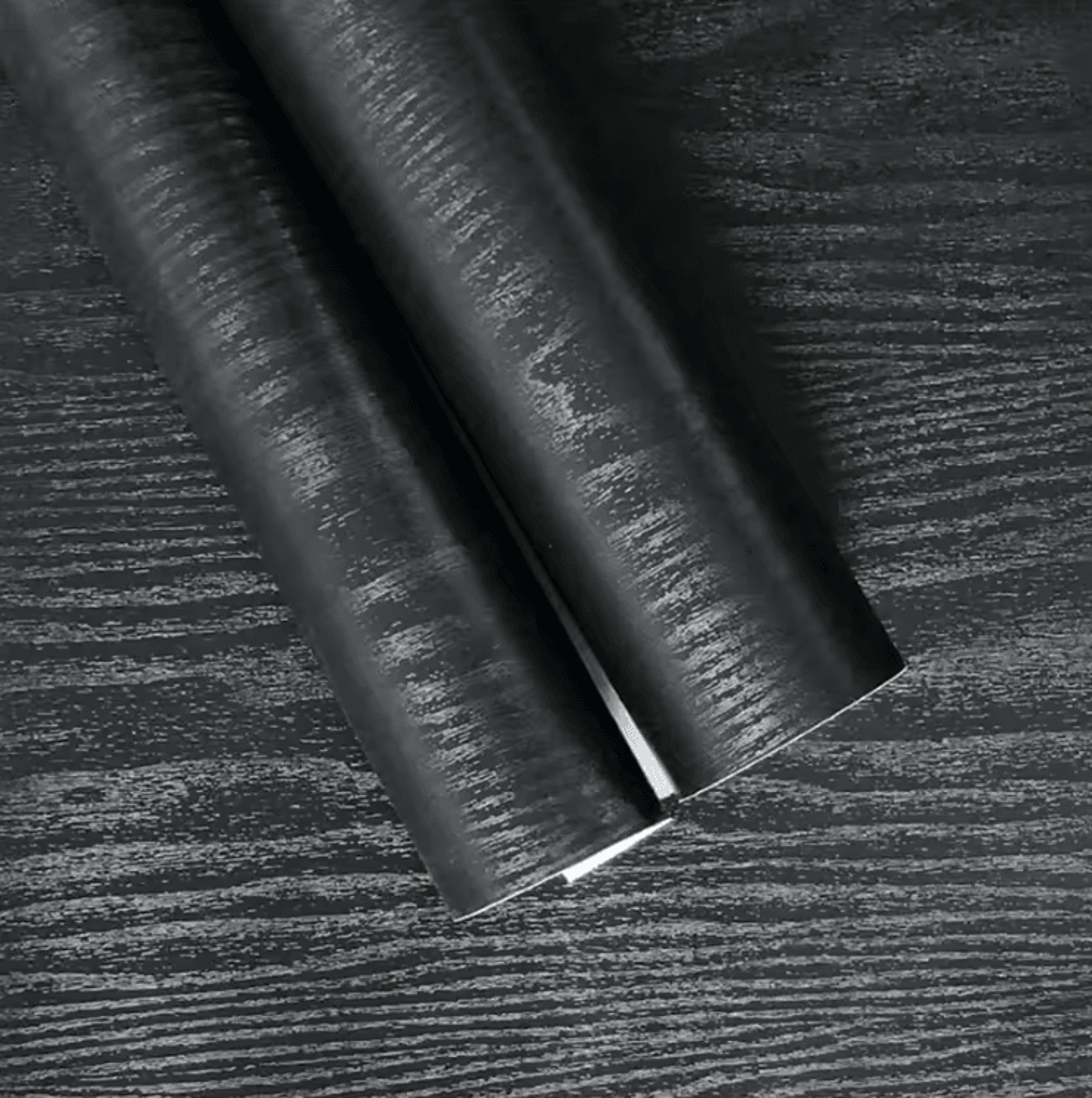 Black Wood Grain Peel And Stick Furniture Wallpaper 5