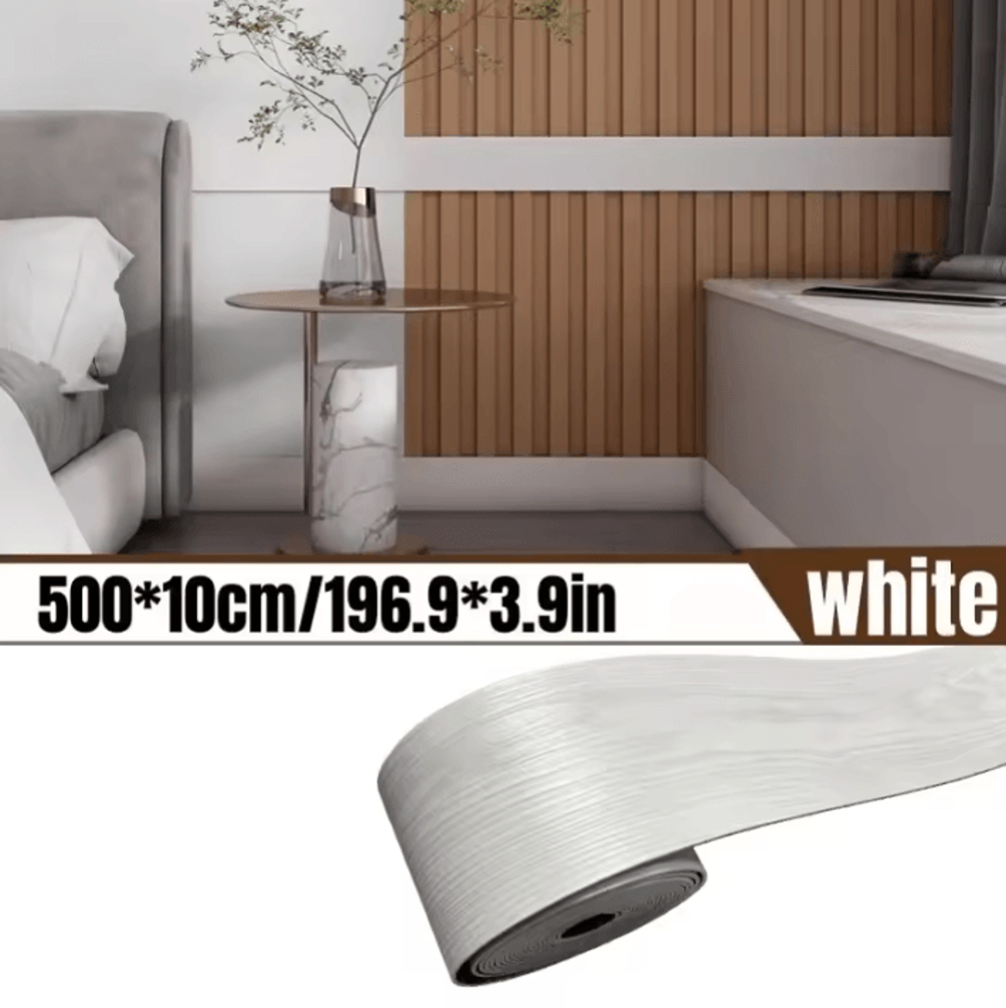 Thickened Marble Peel And Stick Foam Wall Trim 4