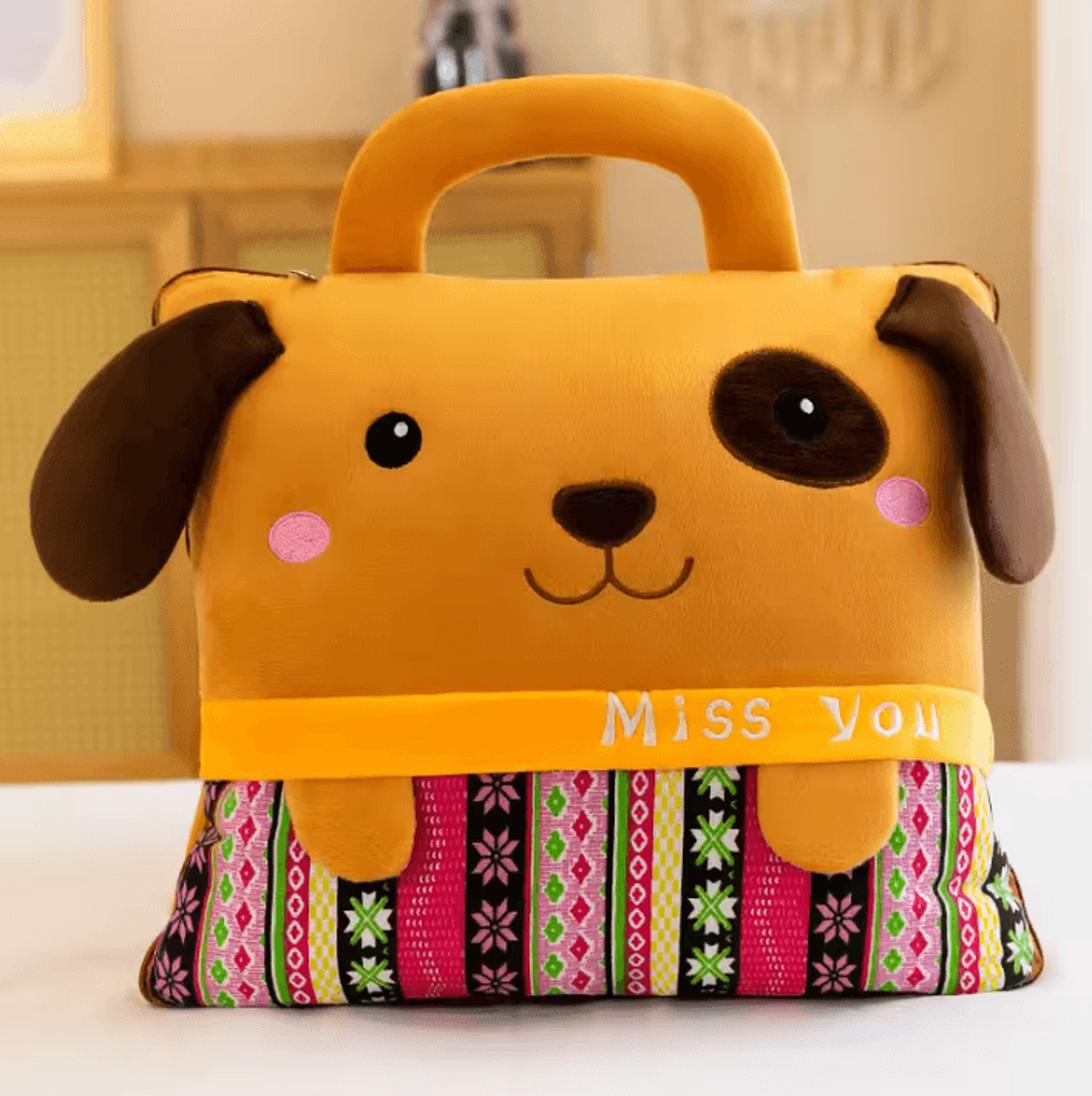 Cute 3 In 1 Foldable Pillow Blanket 4
