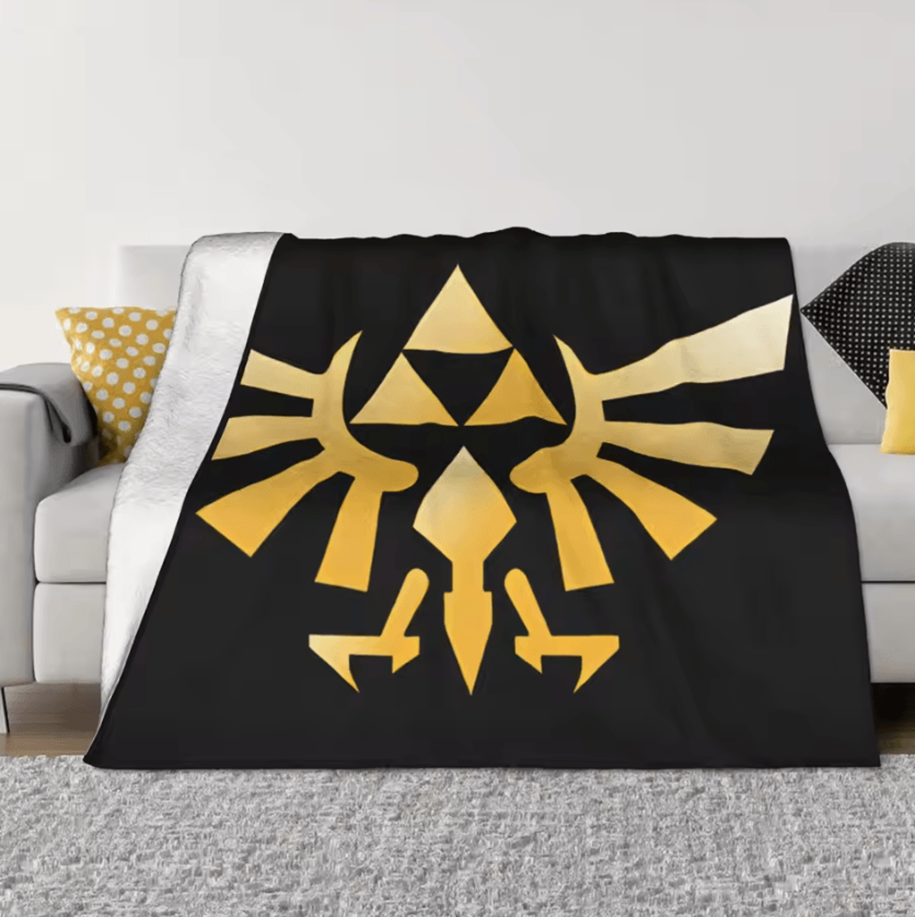 Zelda Legends Fleece Gaming Throw Blanket 5