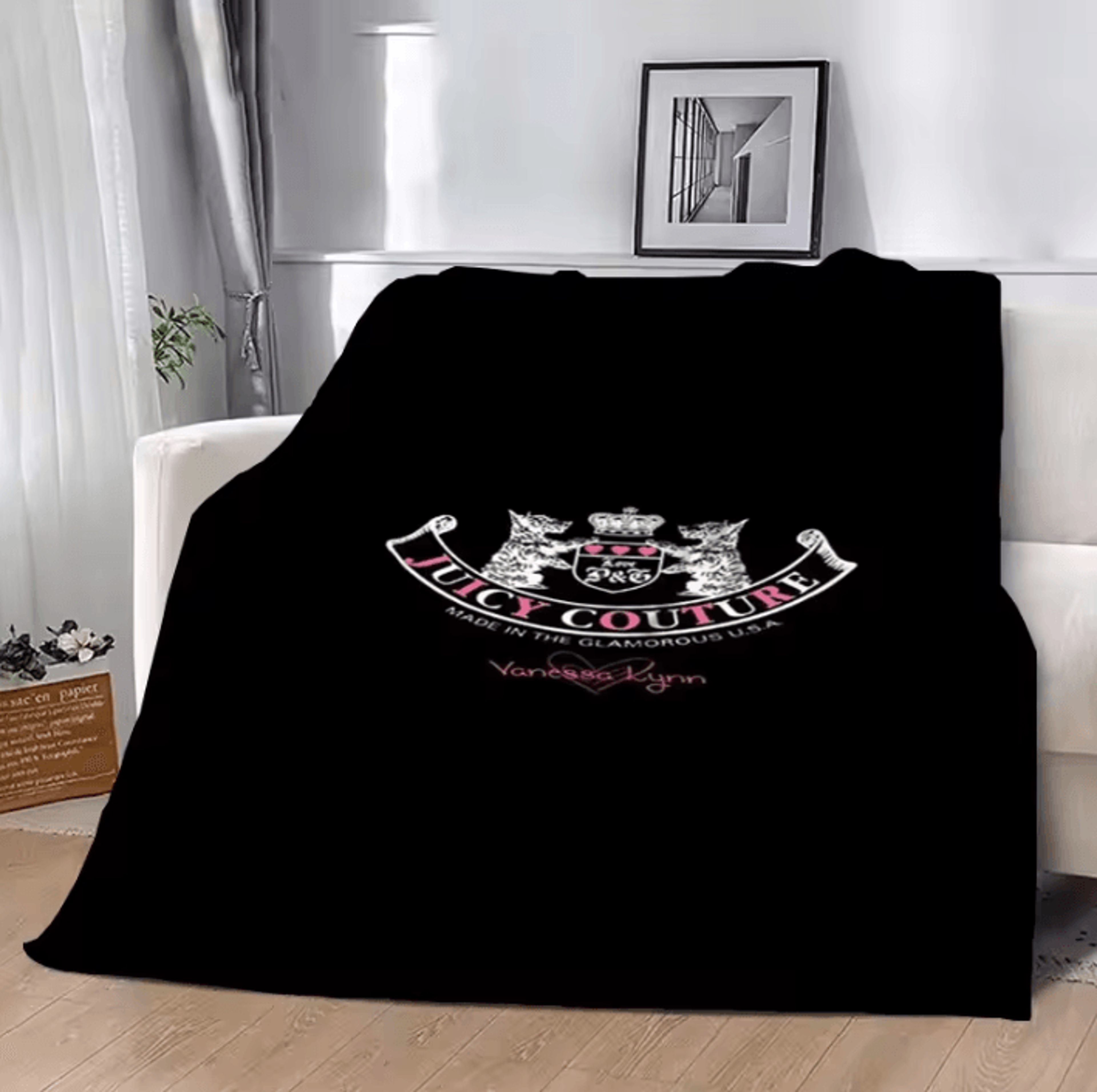 Juicy Cool Couture Anime Cartoon Throw Blanket 8
