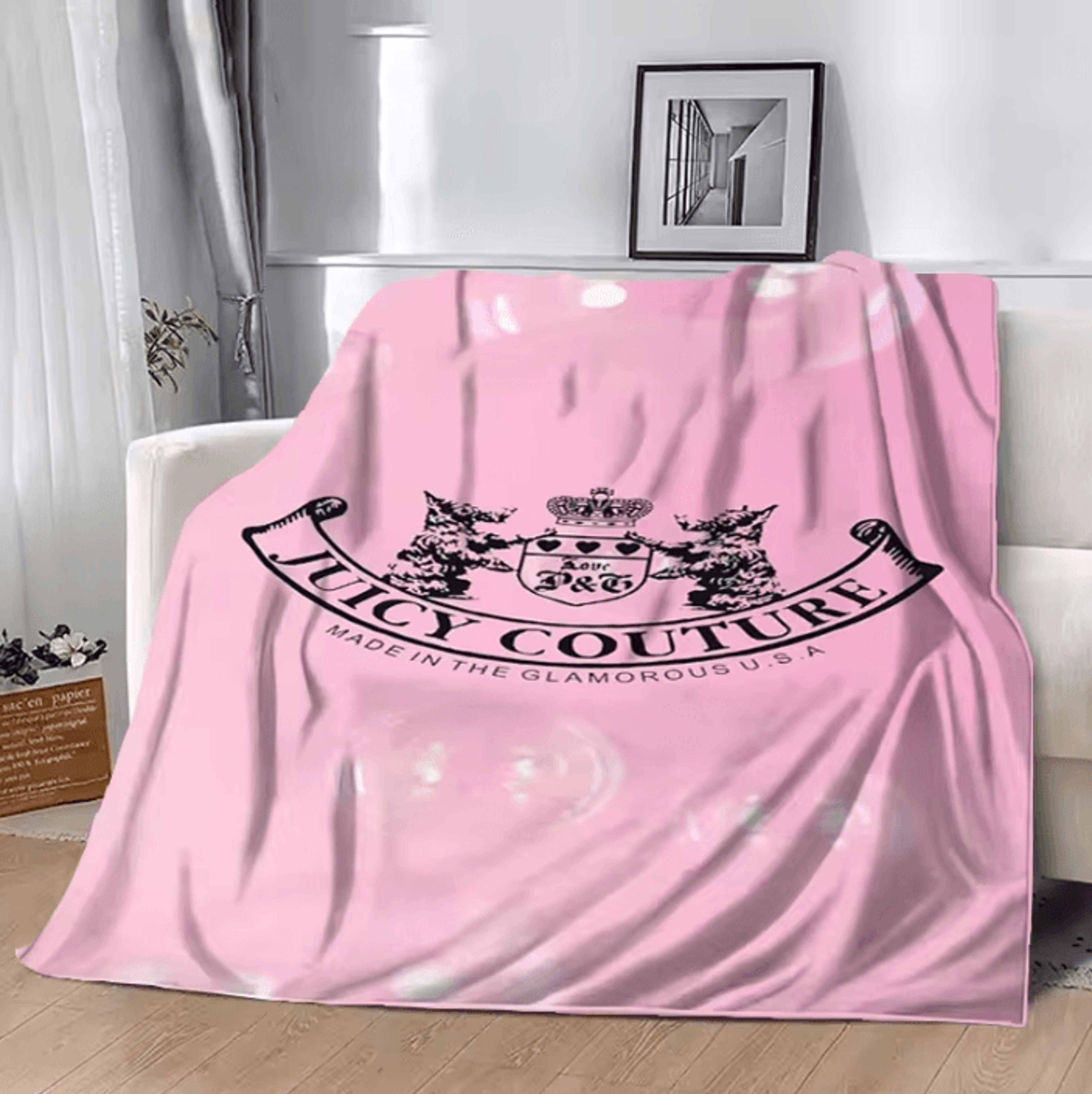 Juicy Cool Couture Anime Cartoon Throw Blanket 11
