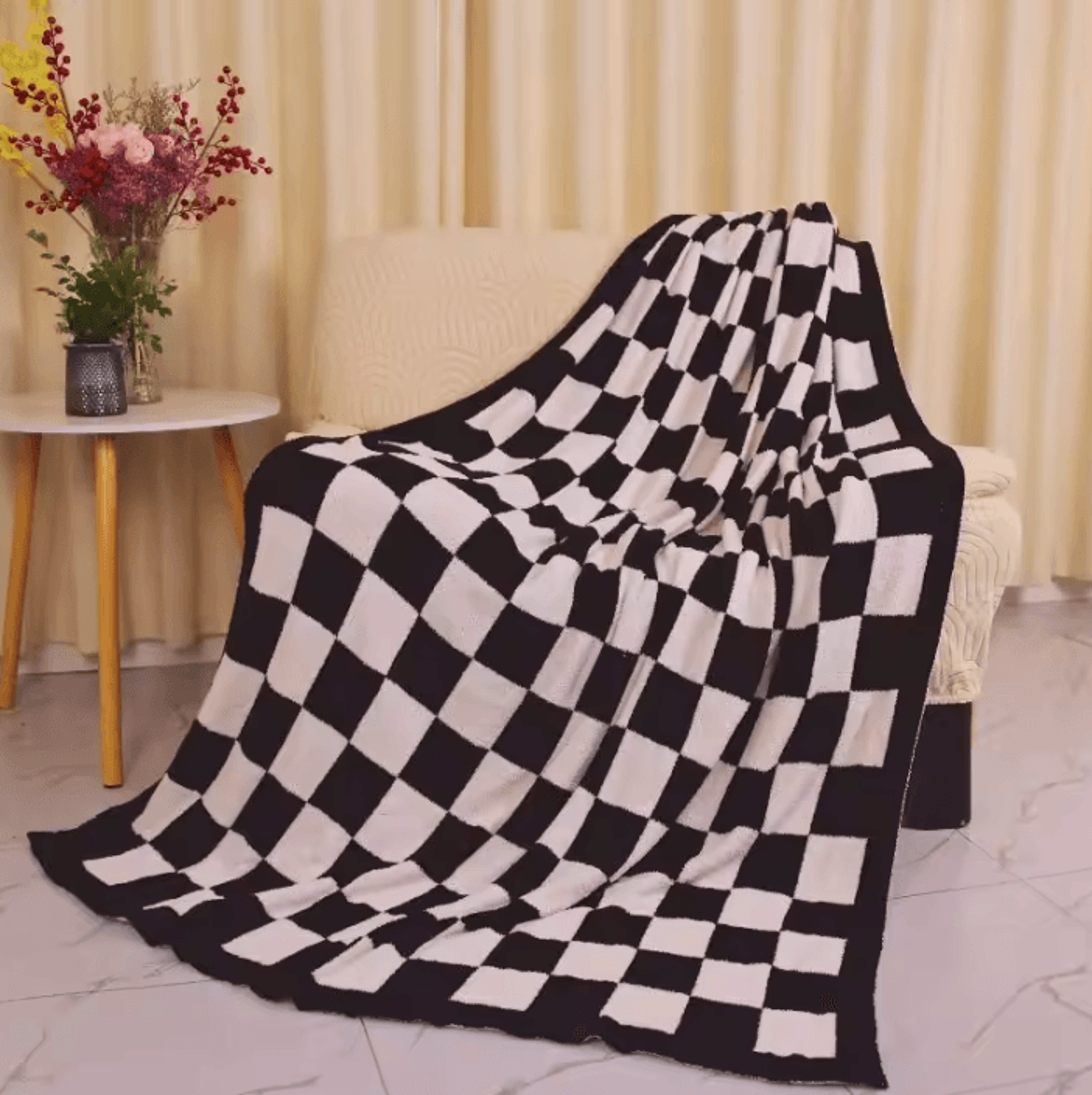 Nordic Thickened Four Season Sofa Throw Blanket 8