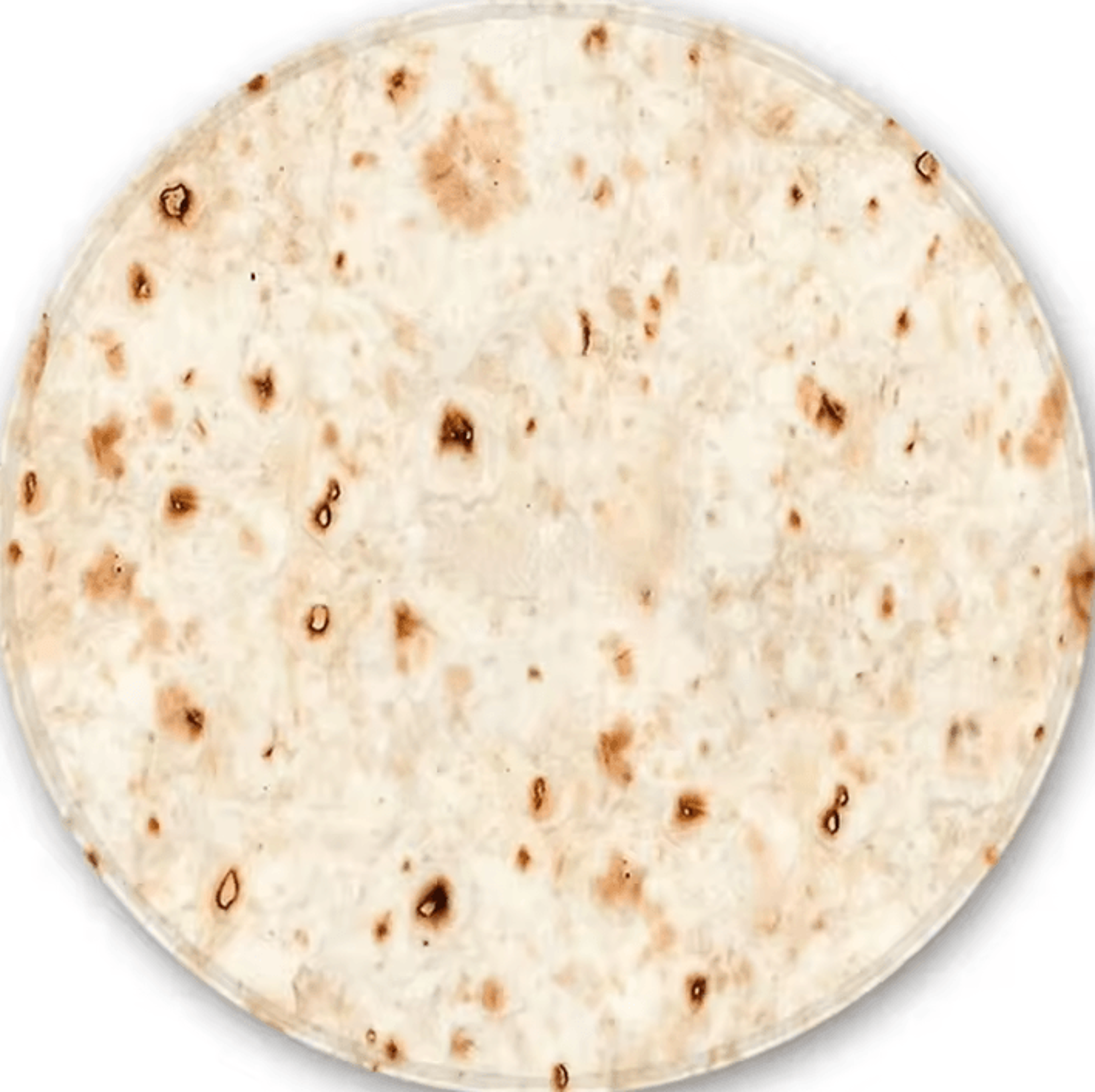 Mexican Tortilla Flannel Fleece Round Throw Blanket 5