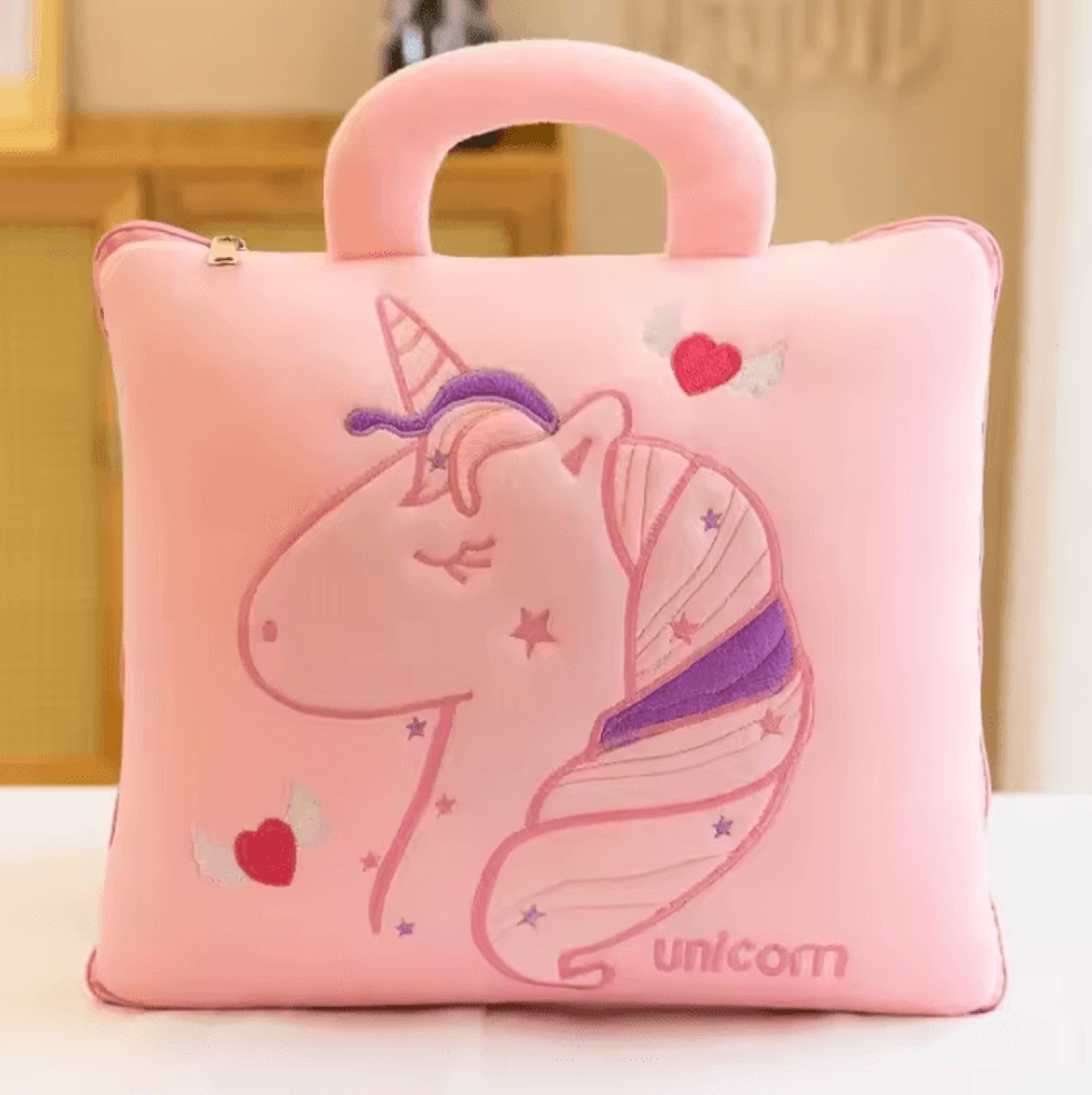Cute 3 In 1 Foldable Pillow Blankets 1