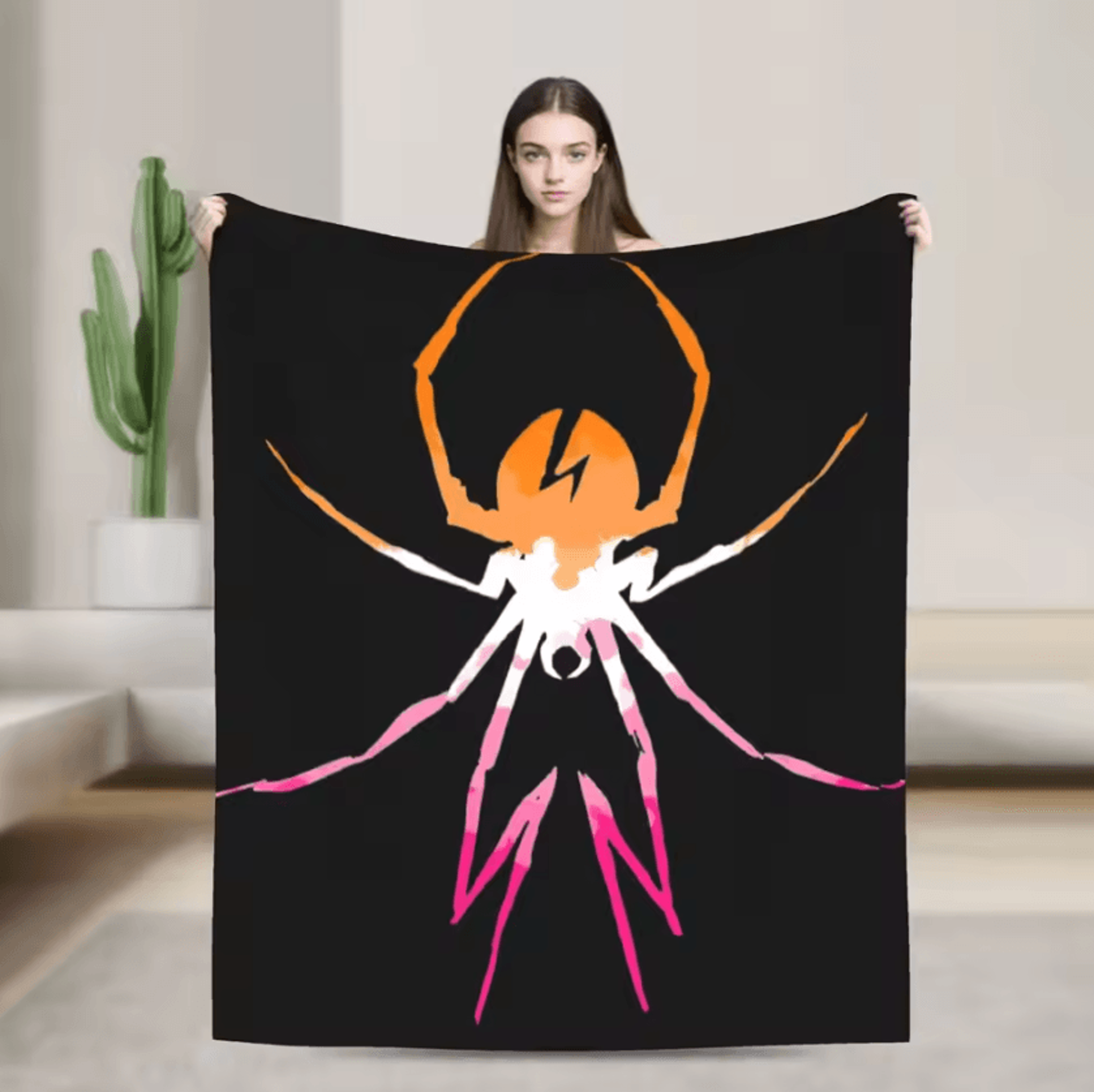 My Chemical Romance Rock Band Flannel Throw Blanket 7