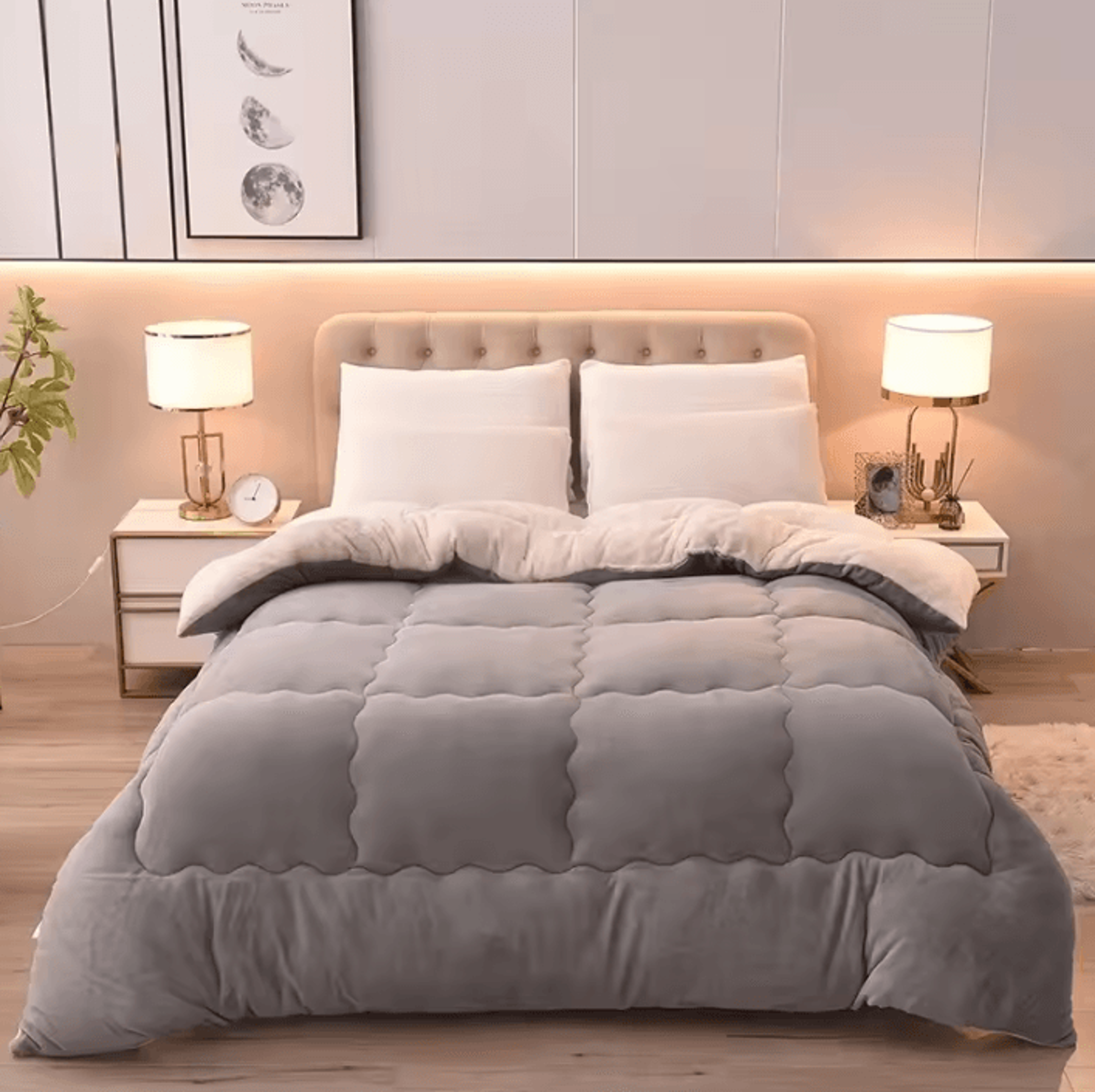Double Sided Lamb Fleece Winter Blanket 1