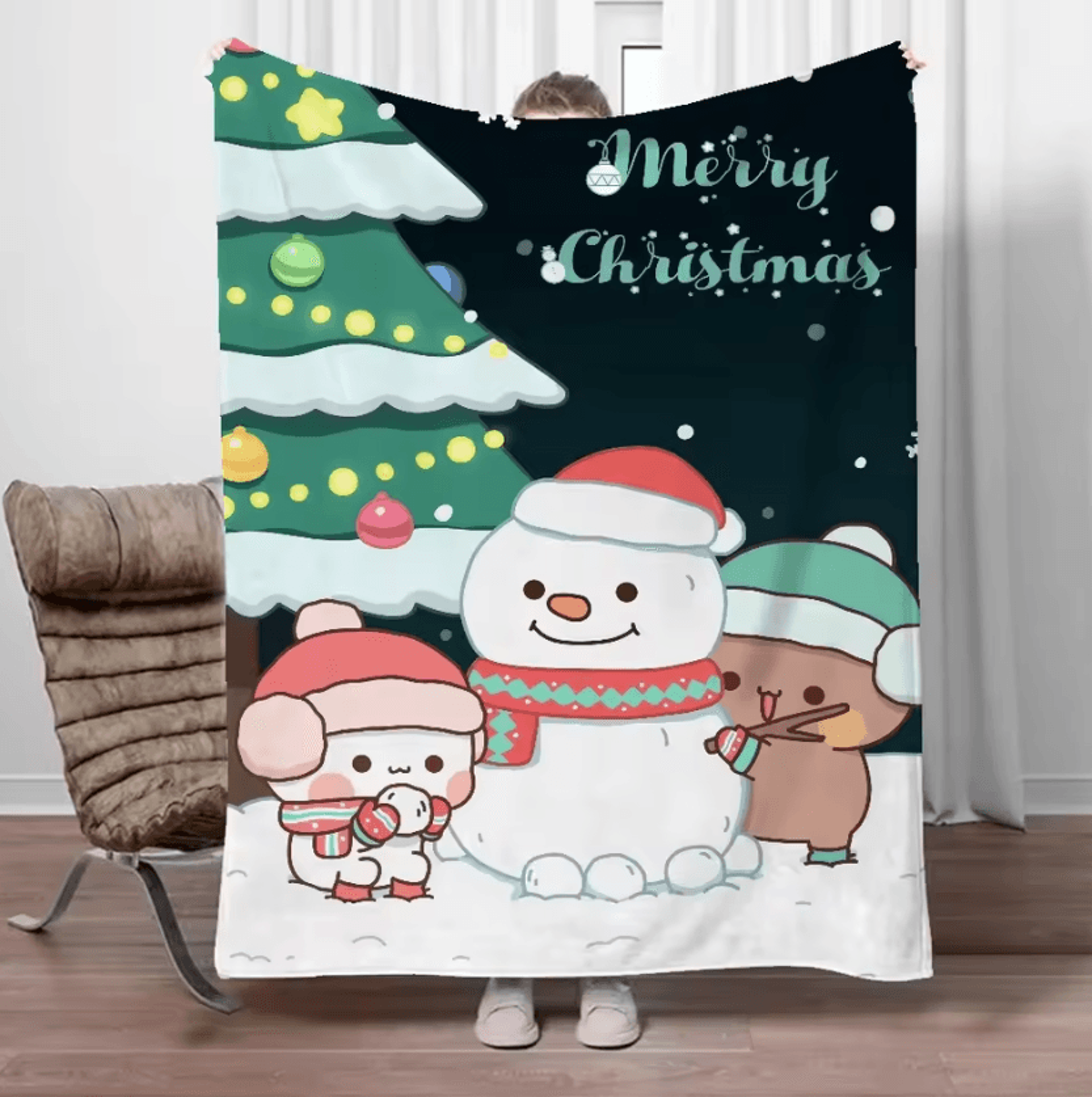 Bubu And Dudu Fluffy Soft Throw Blanket 3