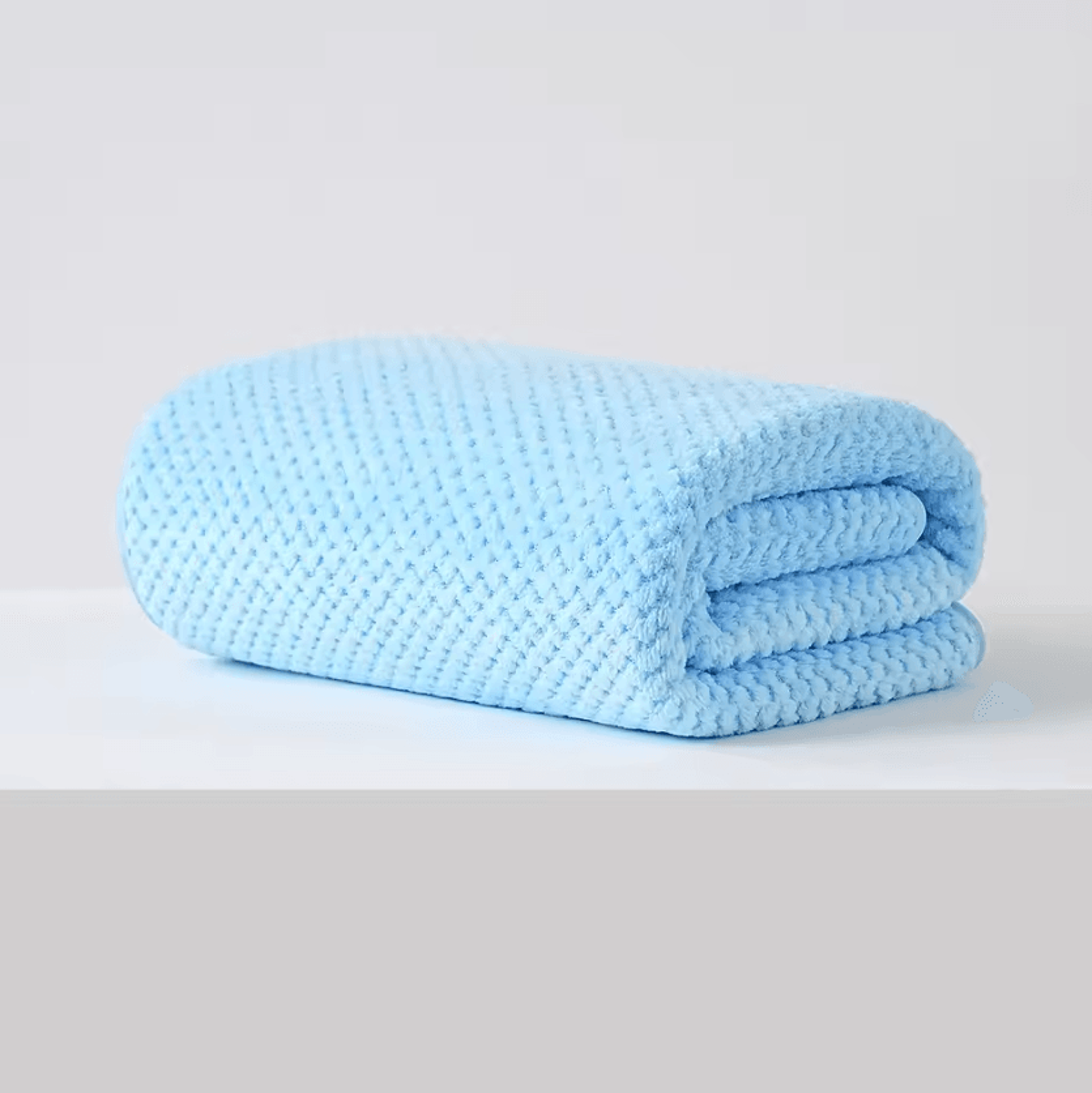 Plaid Coral Velvet Quick Dry Bath Towel 10