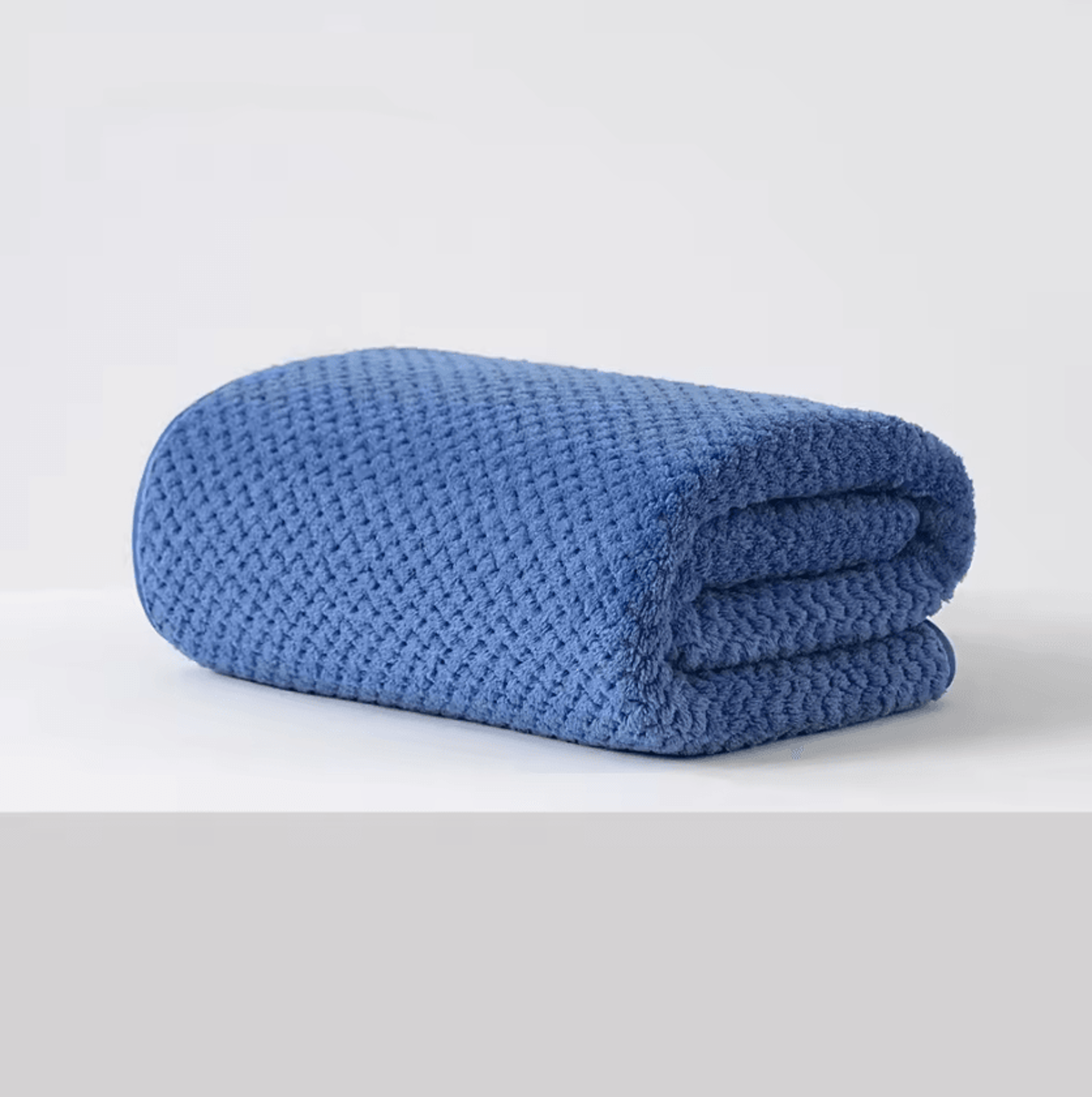 Plaid Coral Velvet Quick Dry Bath Towel 3