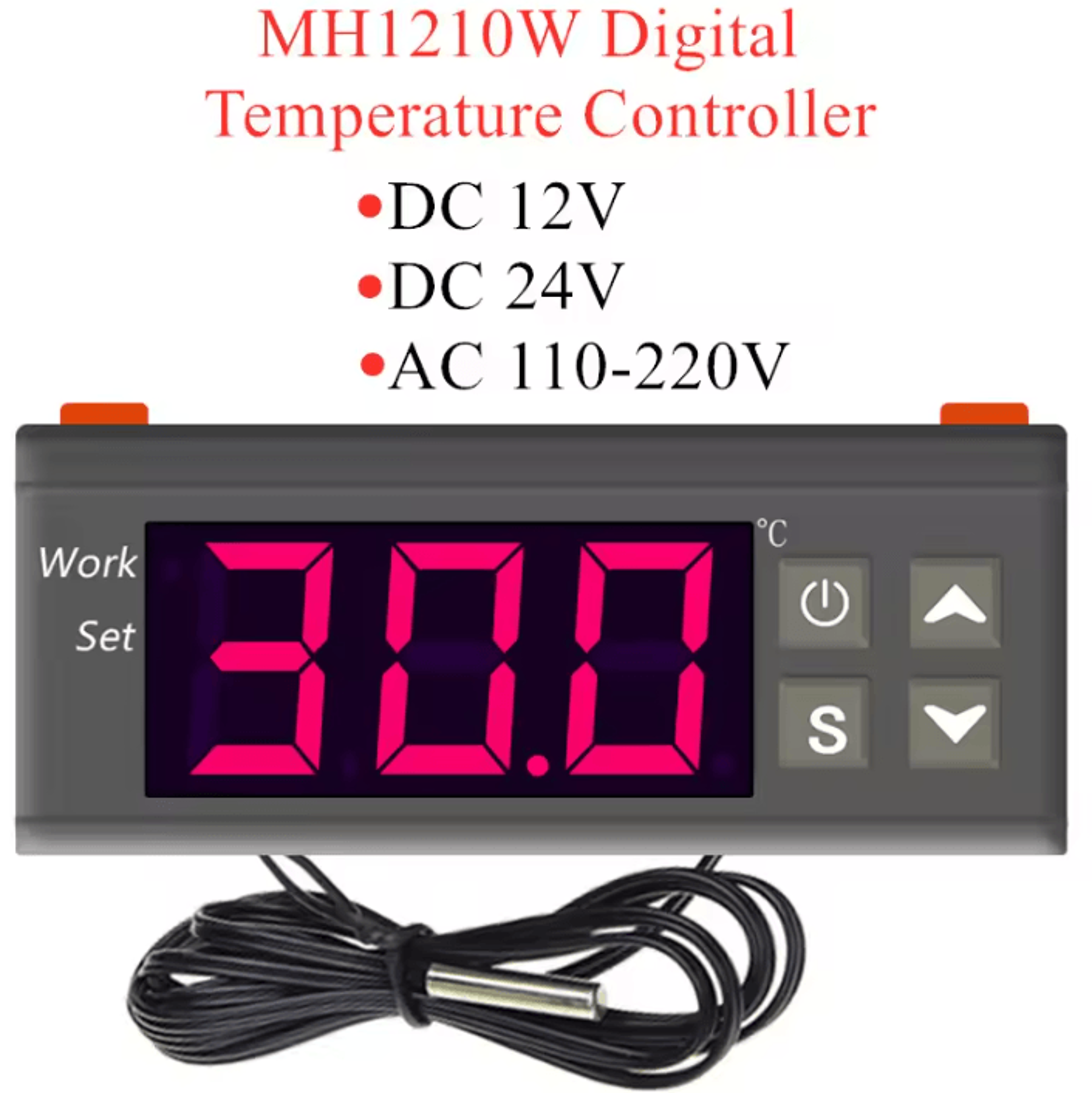 mh1210w digital temperature controller with ntc sensor