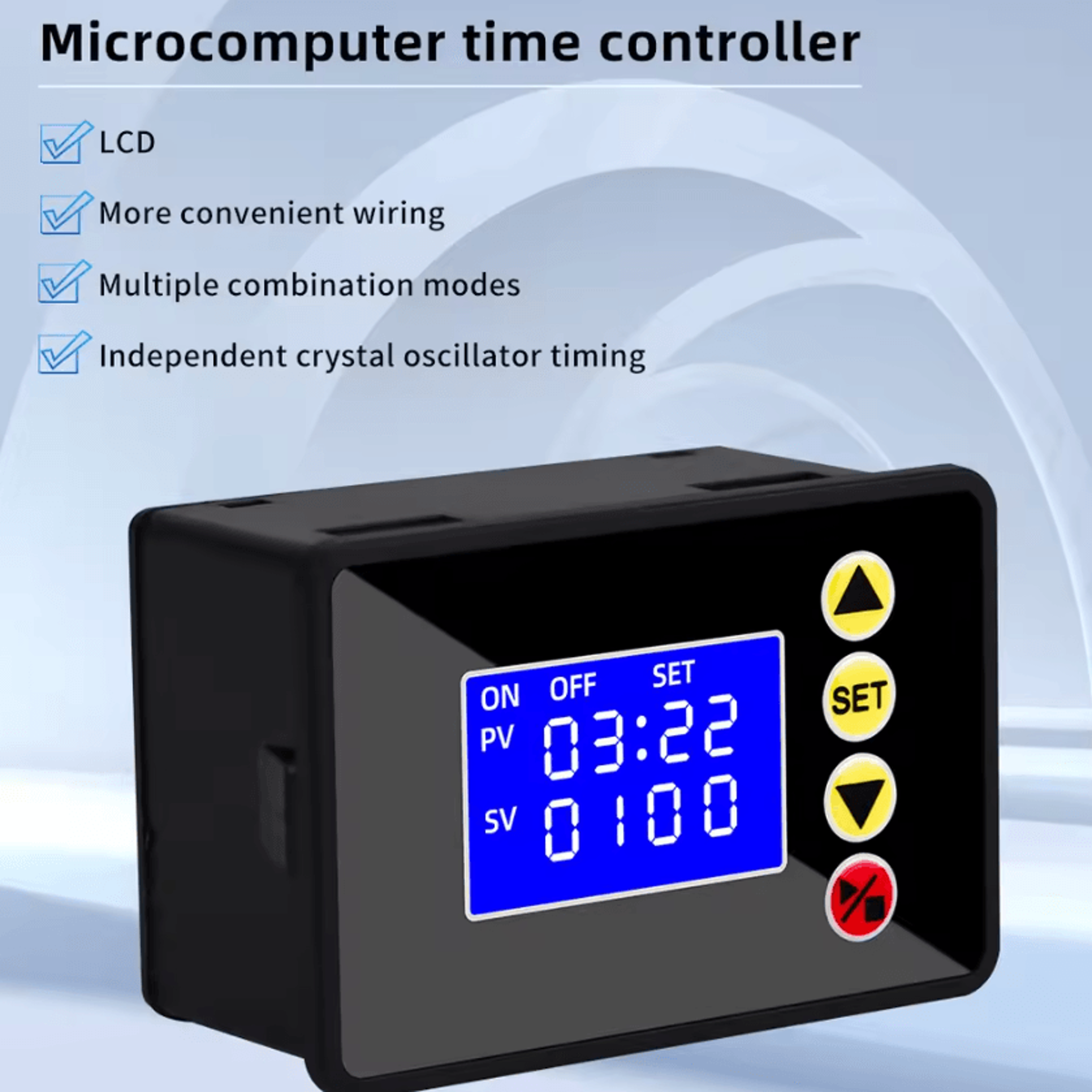 zfx-g3050 digital timer controller 0-9999s programmable timing switch