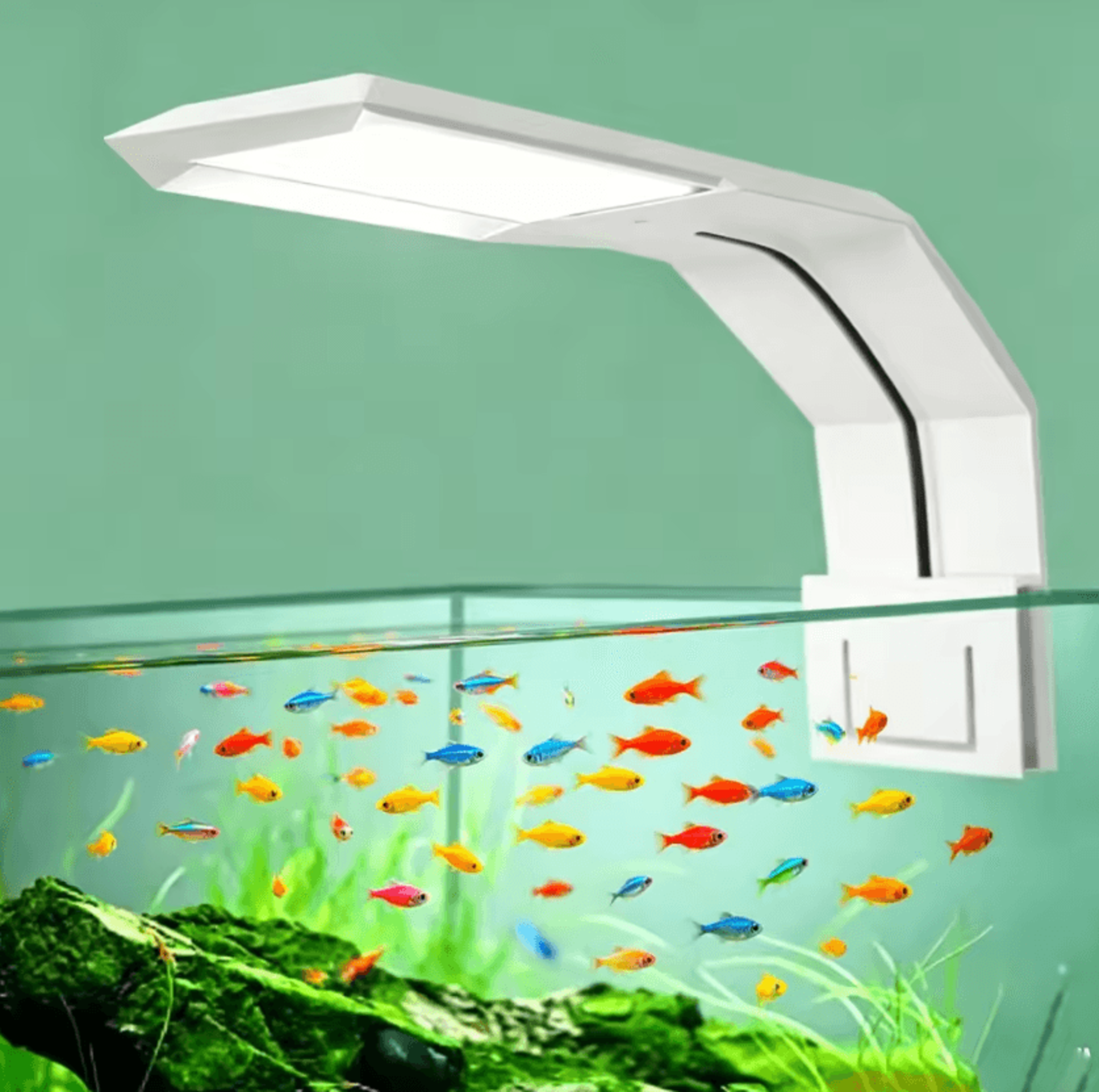 3-mode usb led aquarium light waterproof clip-on fish tank lamp