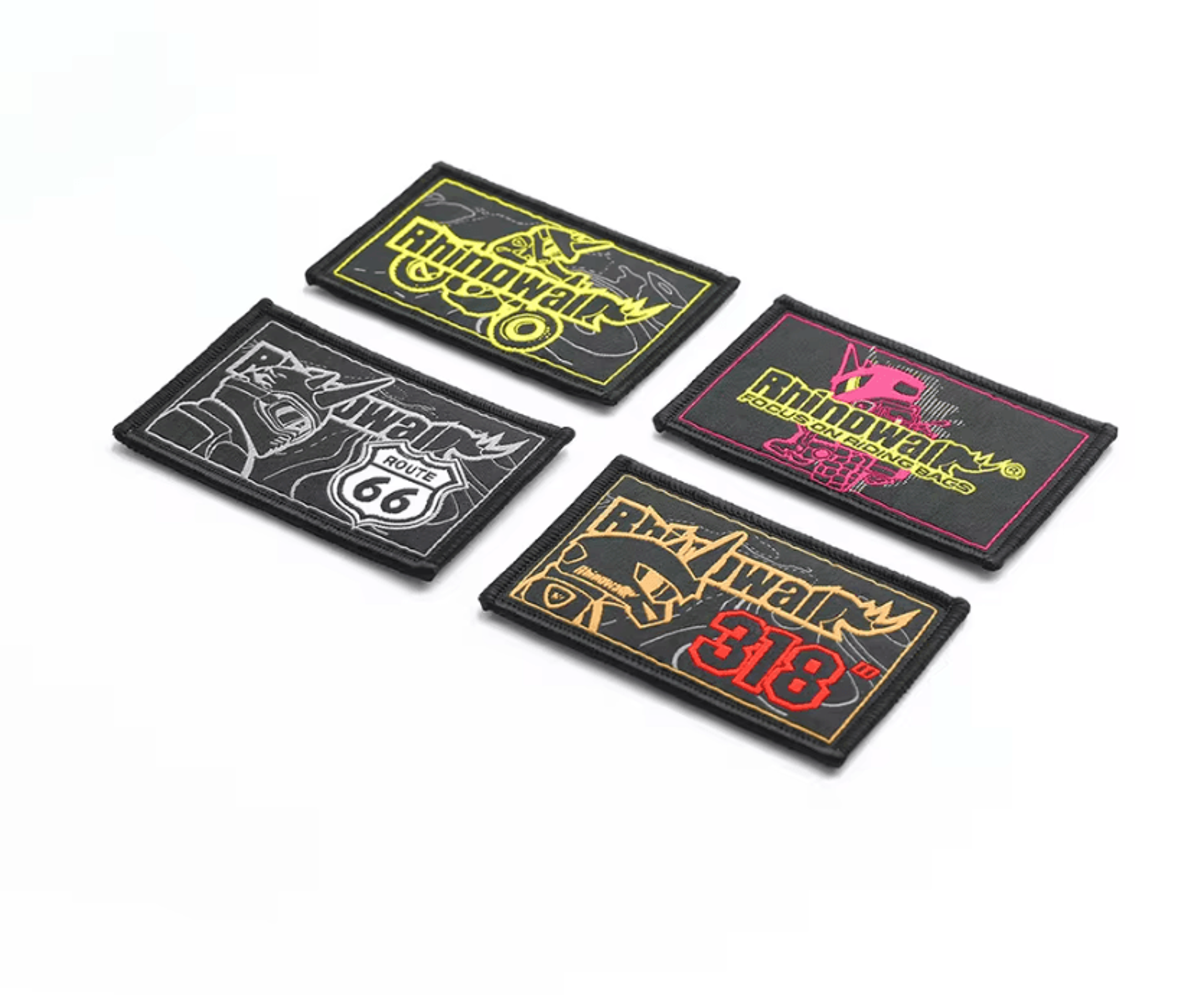 rhinowalk diy morale patch for motorcycle bags and backpacks